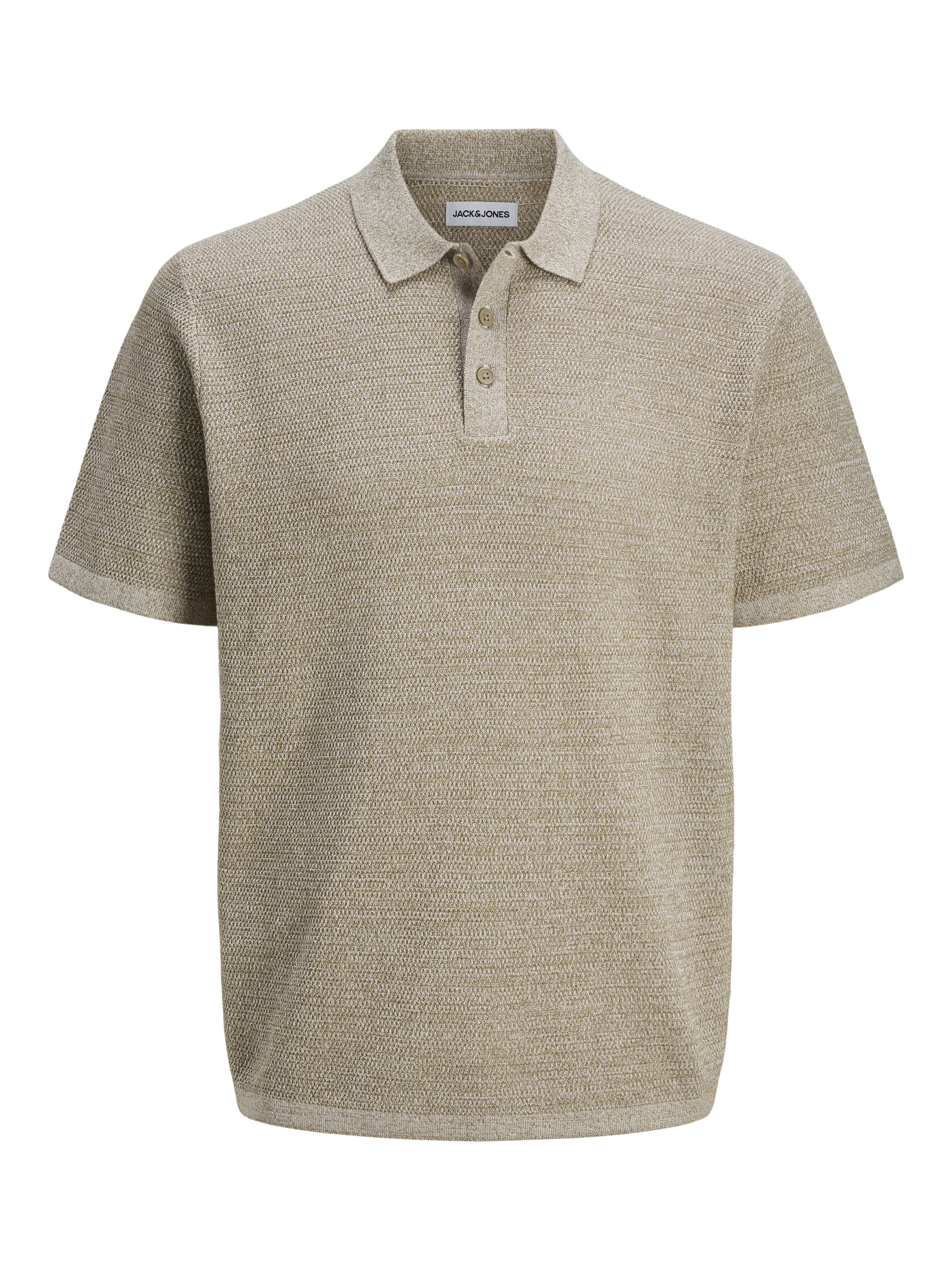 Jack&Jones - Jjegeorge Knit Polo Ss Sn Coriander - Gr. - S