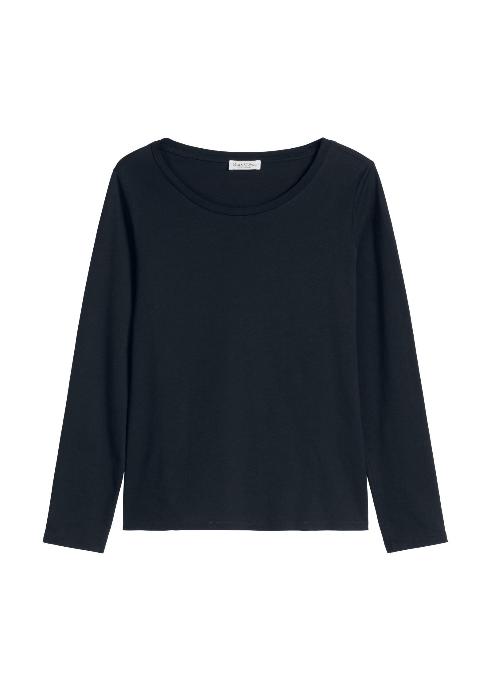 Marc O'polo Casual - Longsleeve Regular Maniac Midnight - Gr. - Xs