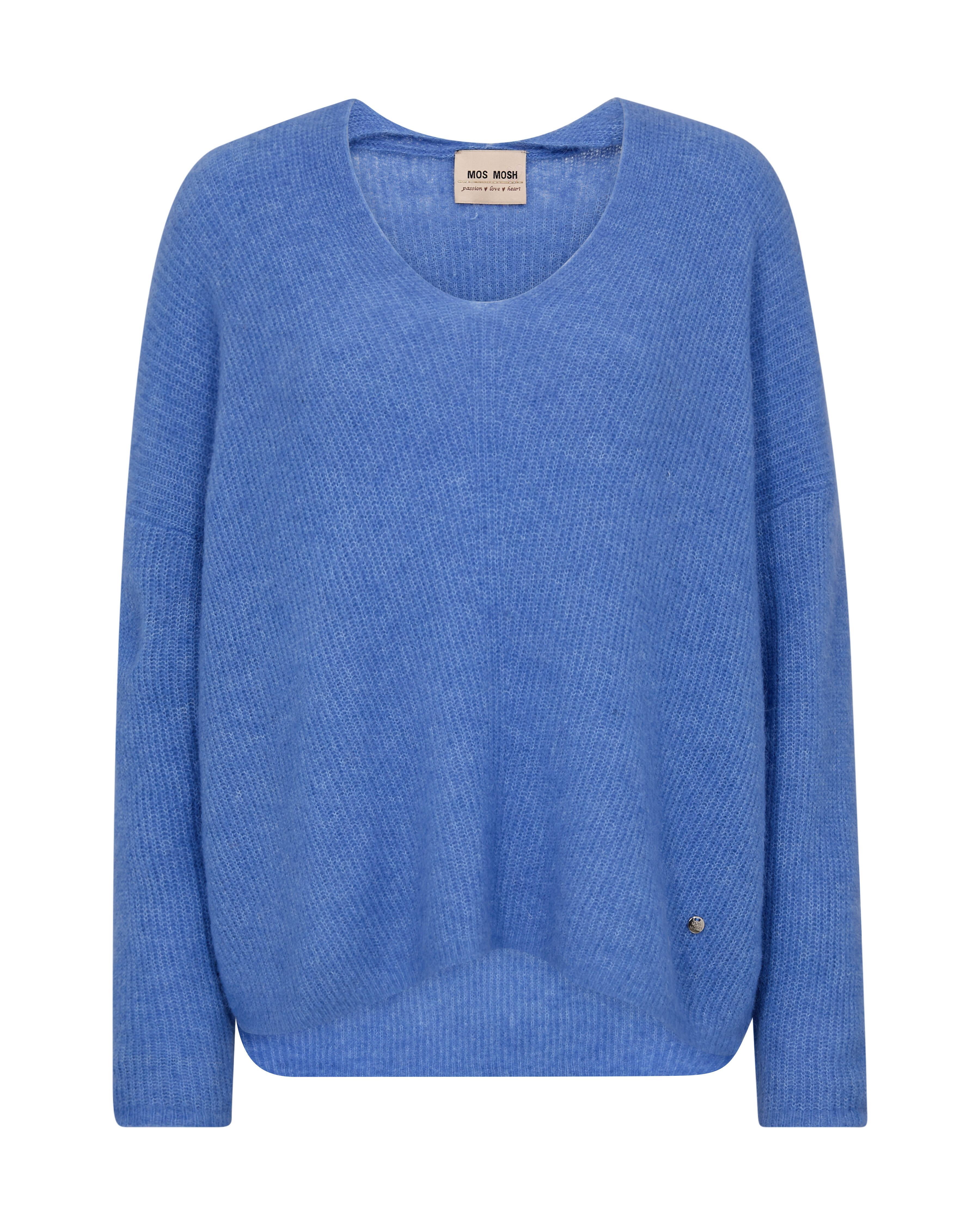 Mos Mosh Damen Pullover Blau Gr. Mittel - Bild 3