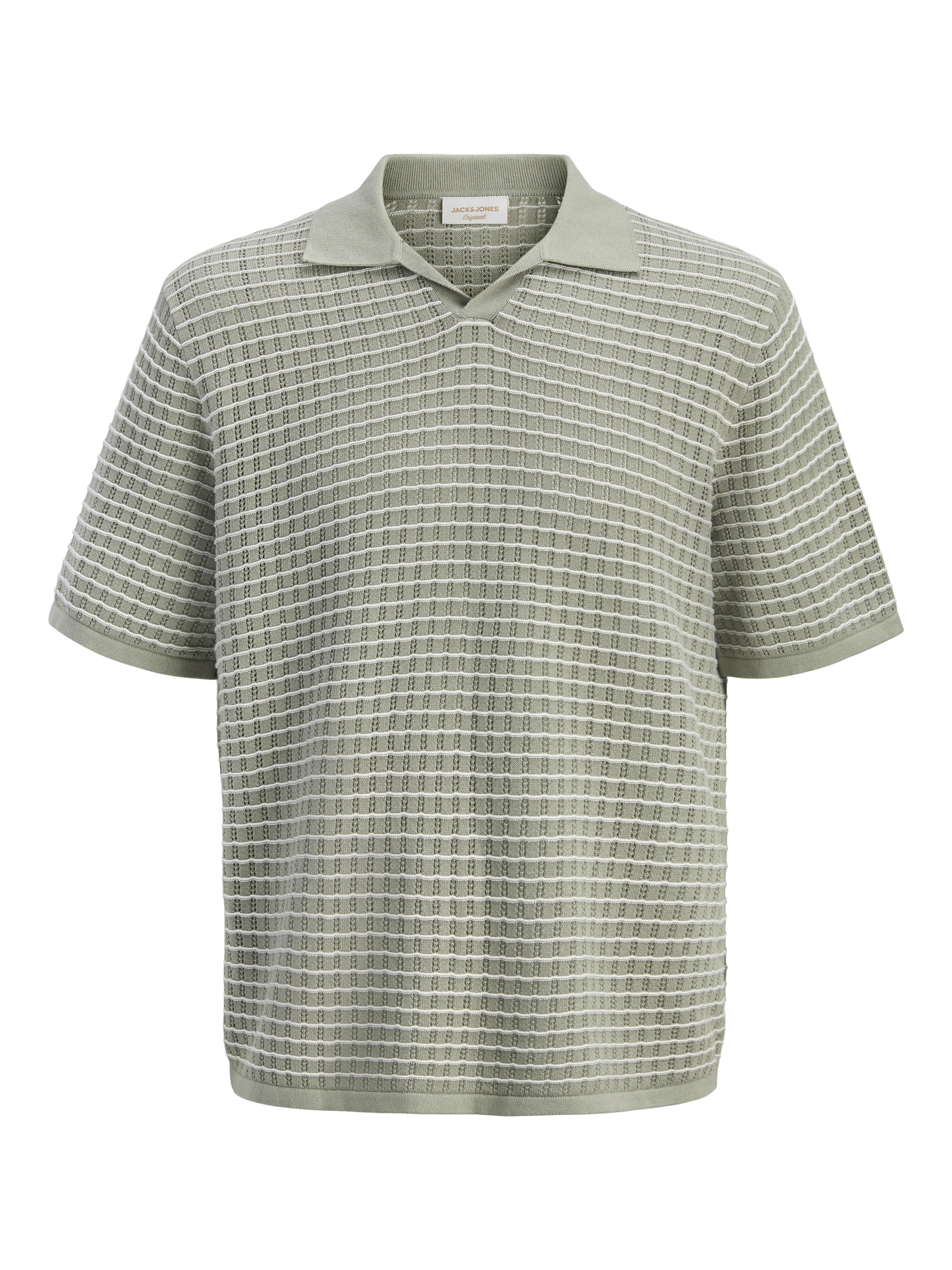 JACK & JONES Herren Jornantucket Knit Split Neck Polo Sa26 Jornantucket Knit Split Neck Polo Sa26 (1er Pack) - Bild 3