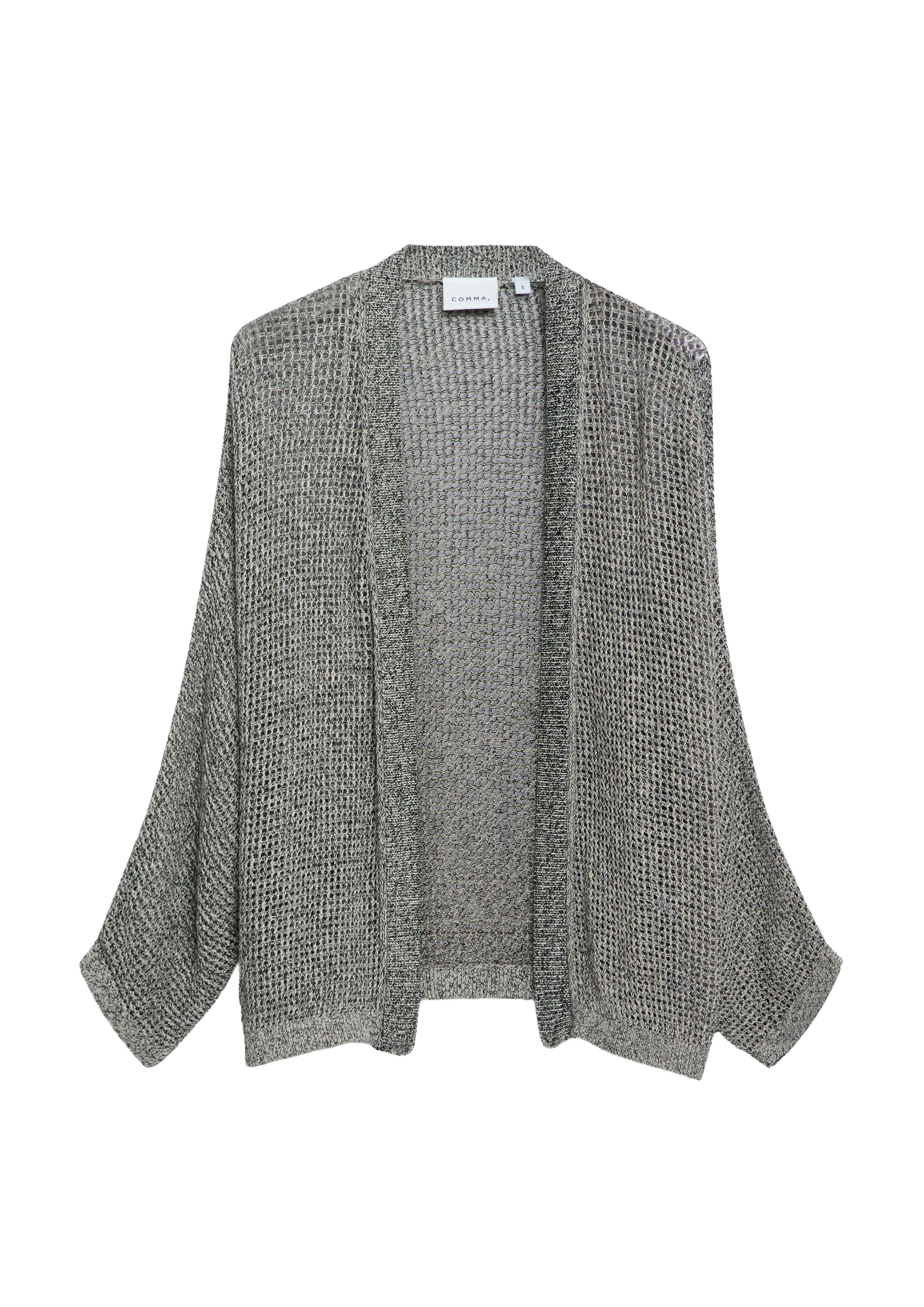 Comma Beige/Grau - Strickjacke | - Gr. - Xs