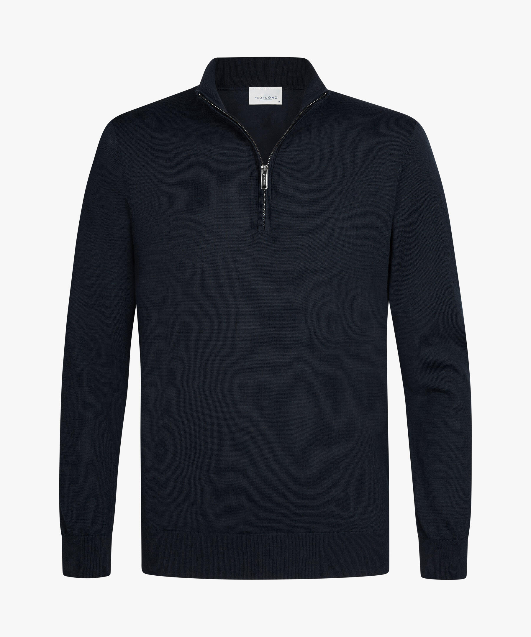 Profuomo - Navy Merino Half-Zip Navy - Gr. - Xl