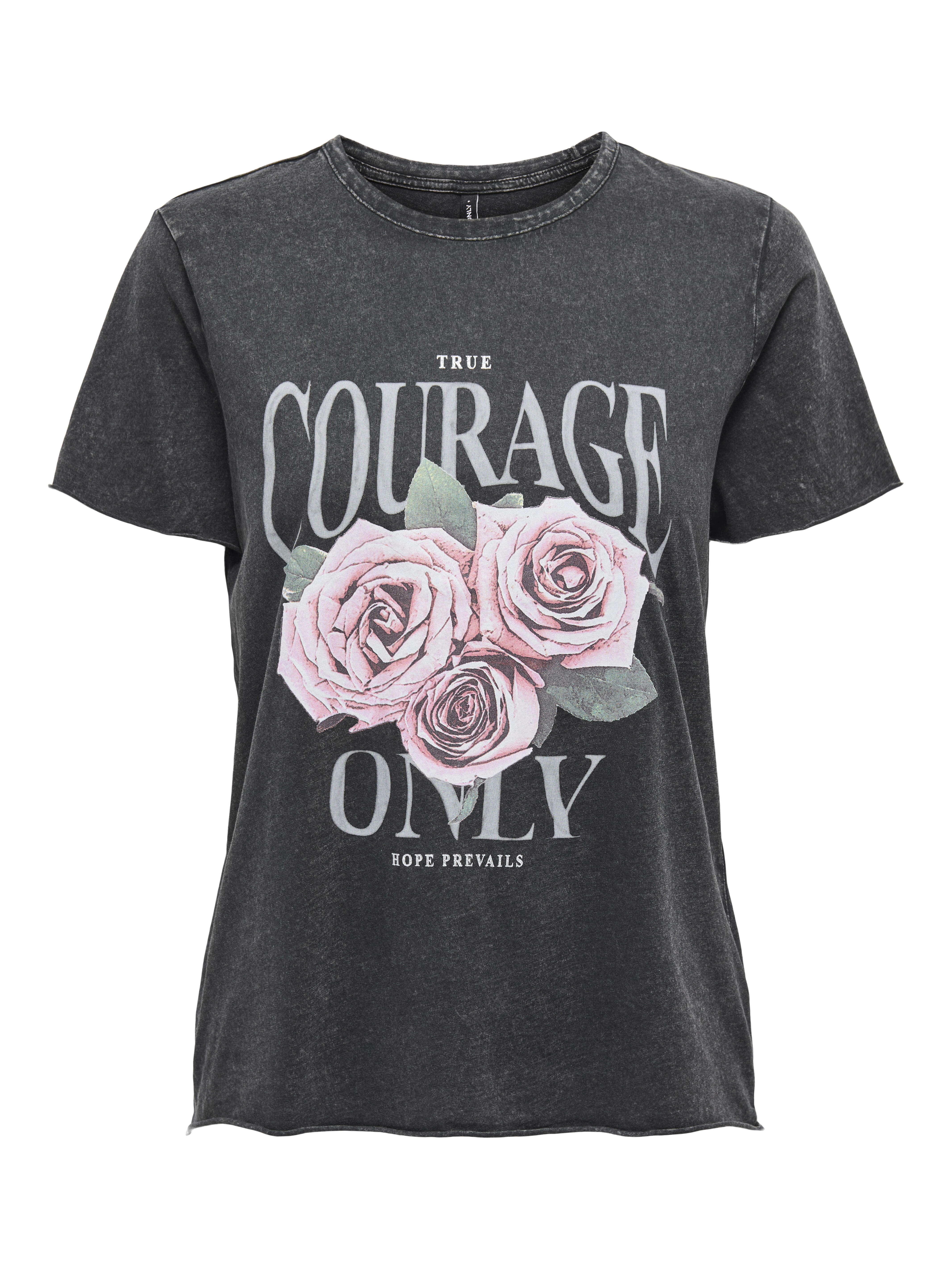 Only Damen Noir T-Shirt Lucy - Bild 3