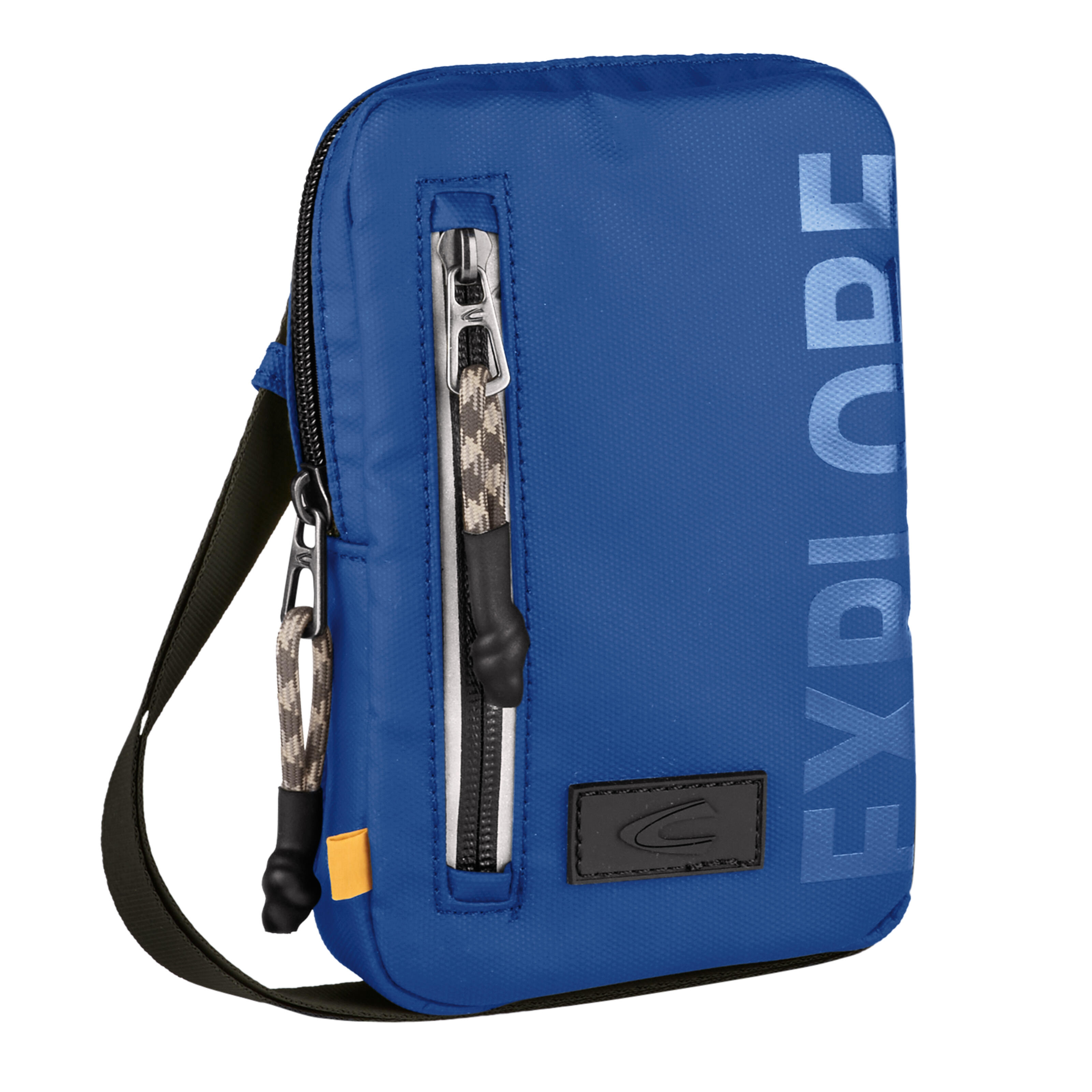 Camel Active Damen Blau Handytasche "Explore" Wasserabweisendes Recyceltes Nylon Und Reflektierende Reißverschlüsse von Baur - Bild 3