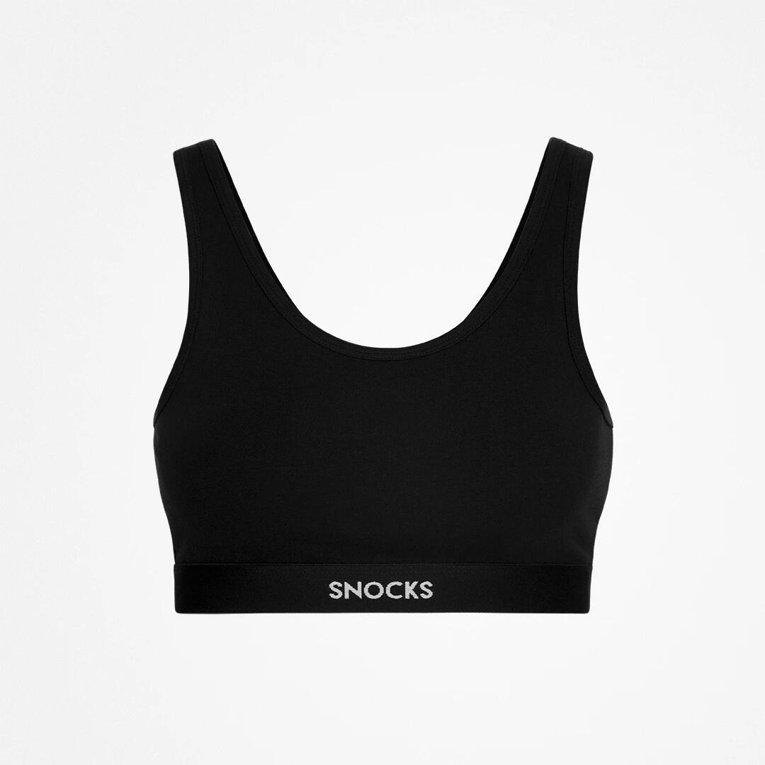 Snocks Schwarz Soft Bh Aus Bio-Baumwolle M - Bild 2