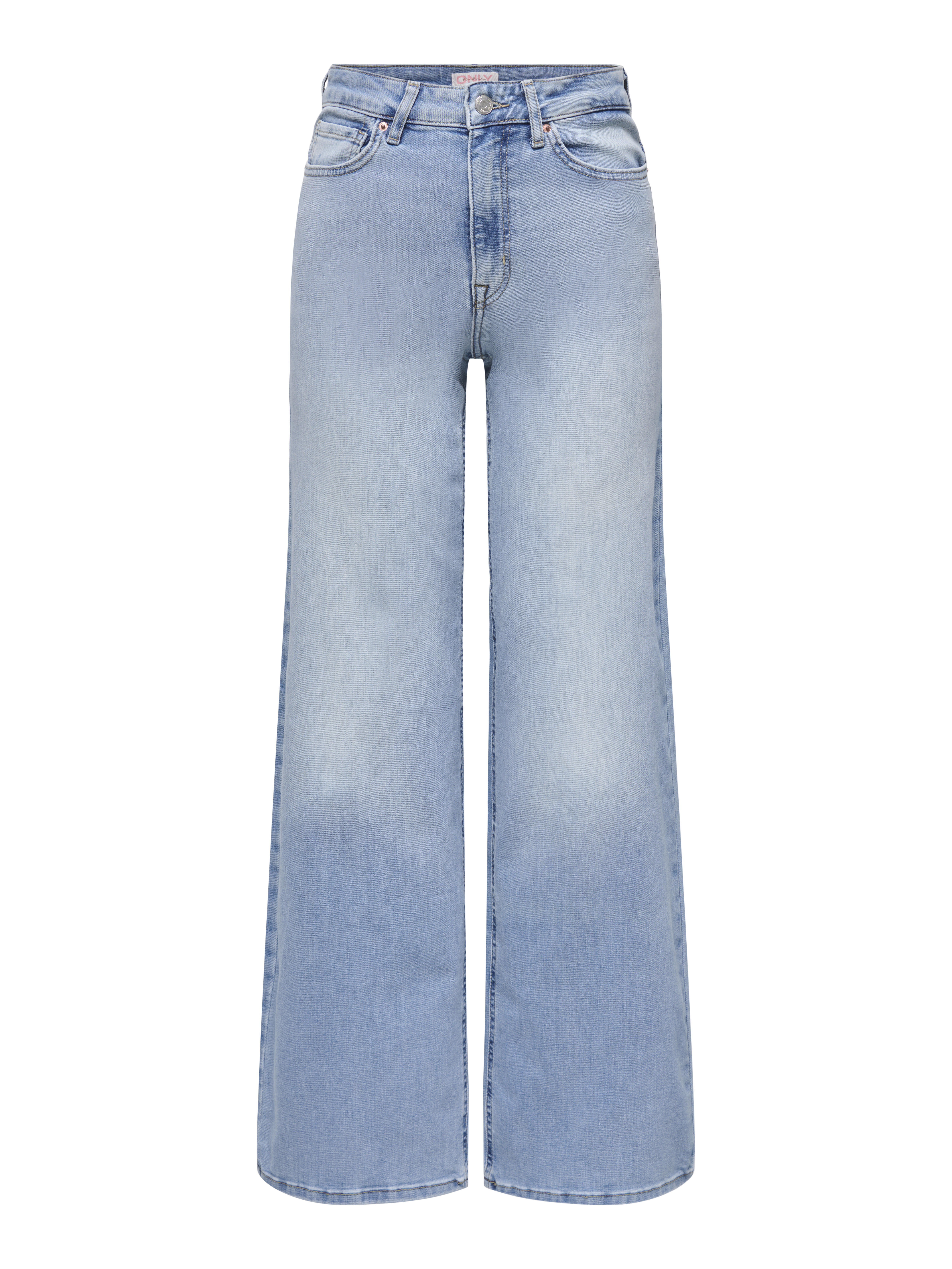 Only, Damen, Jeans, ONLMadison Blush HW Wide Loose Fit Jeans, Blau, (34, XL) - Bild 2