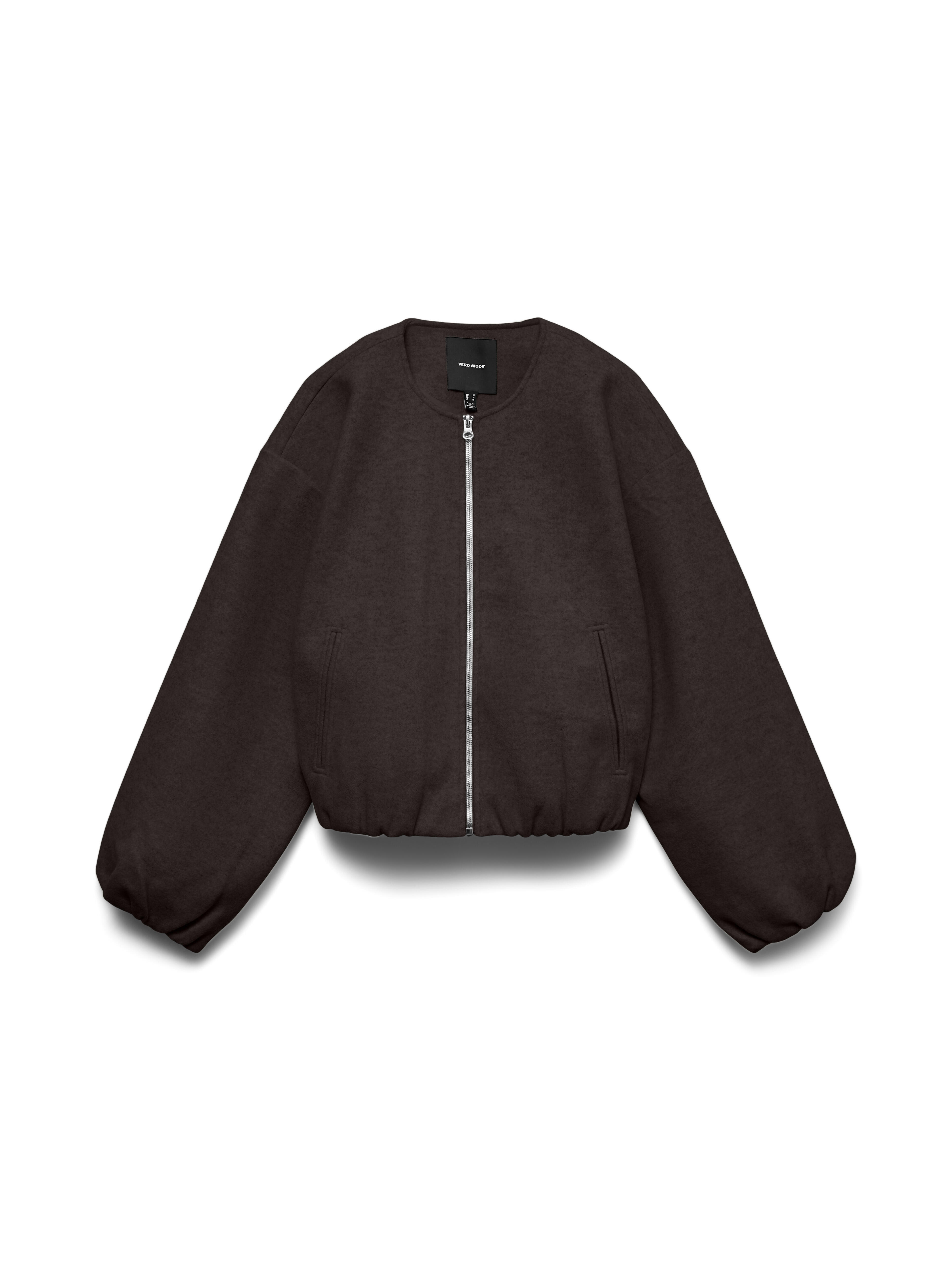 Vero Moda - Vmchloe Ls Bomber Jacket Noos Chocolate Torte - Gr. - Xl