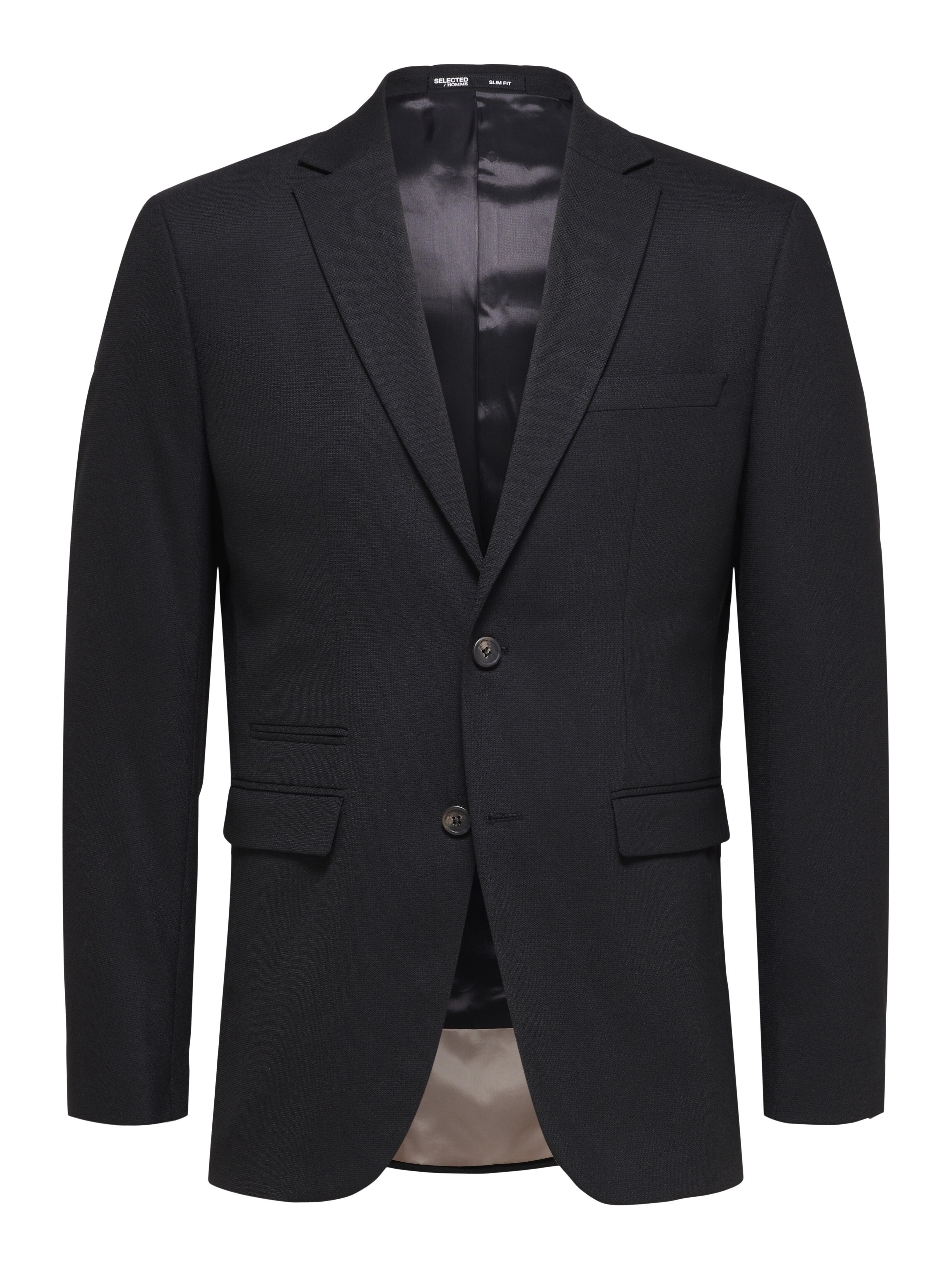 Selected Herren Anzug Sakkos Schwarz Gr. 94 - Bild 3