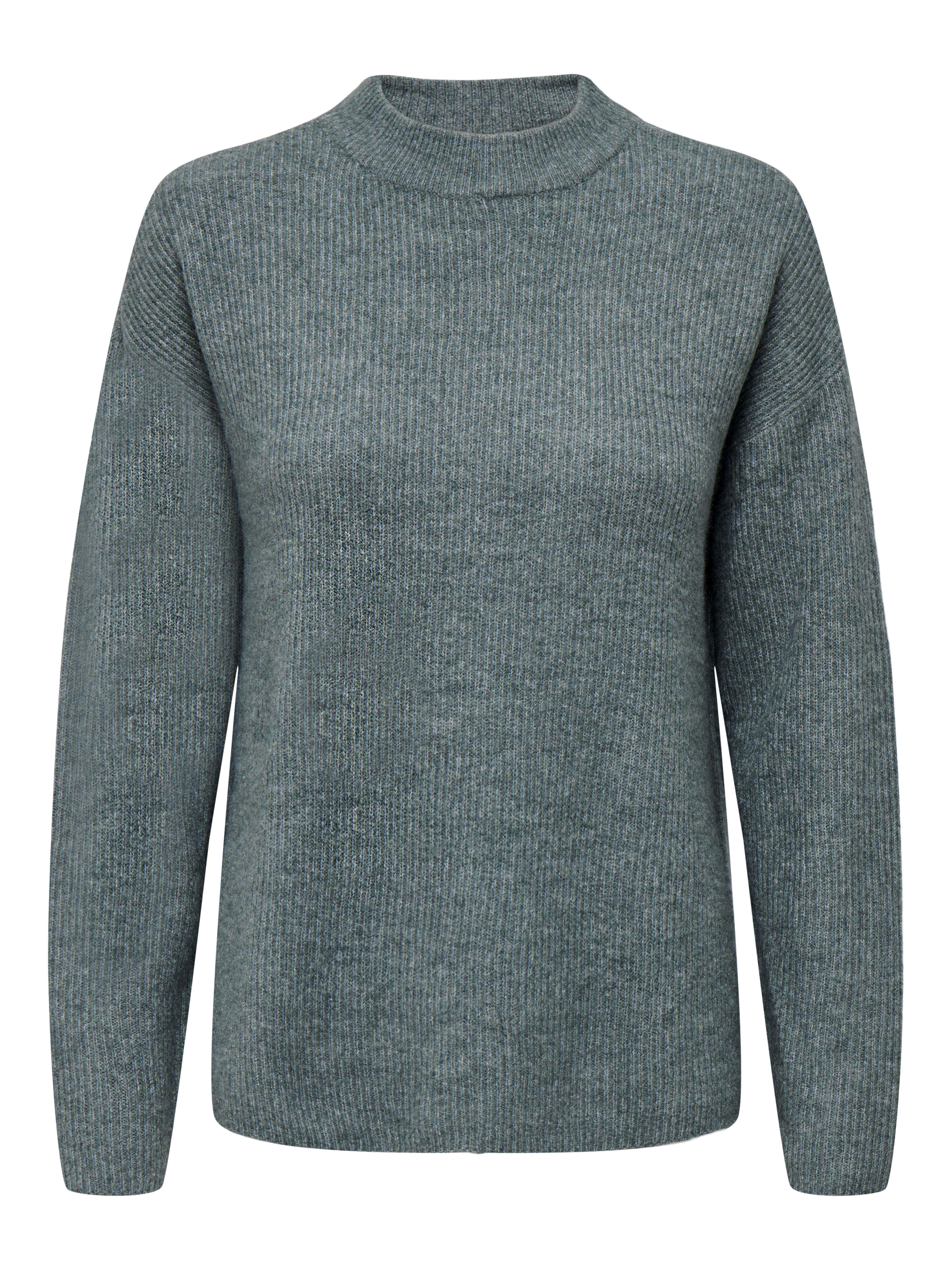 Only - Onlcamilla O-Neck L/S Pullover Noos Knt Balsam Green - Gr. - Xl - Bild 3