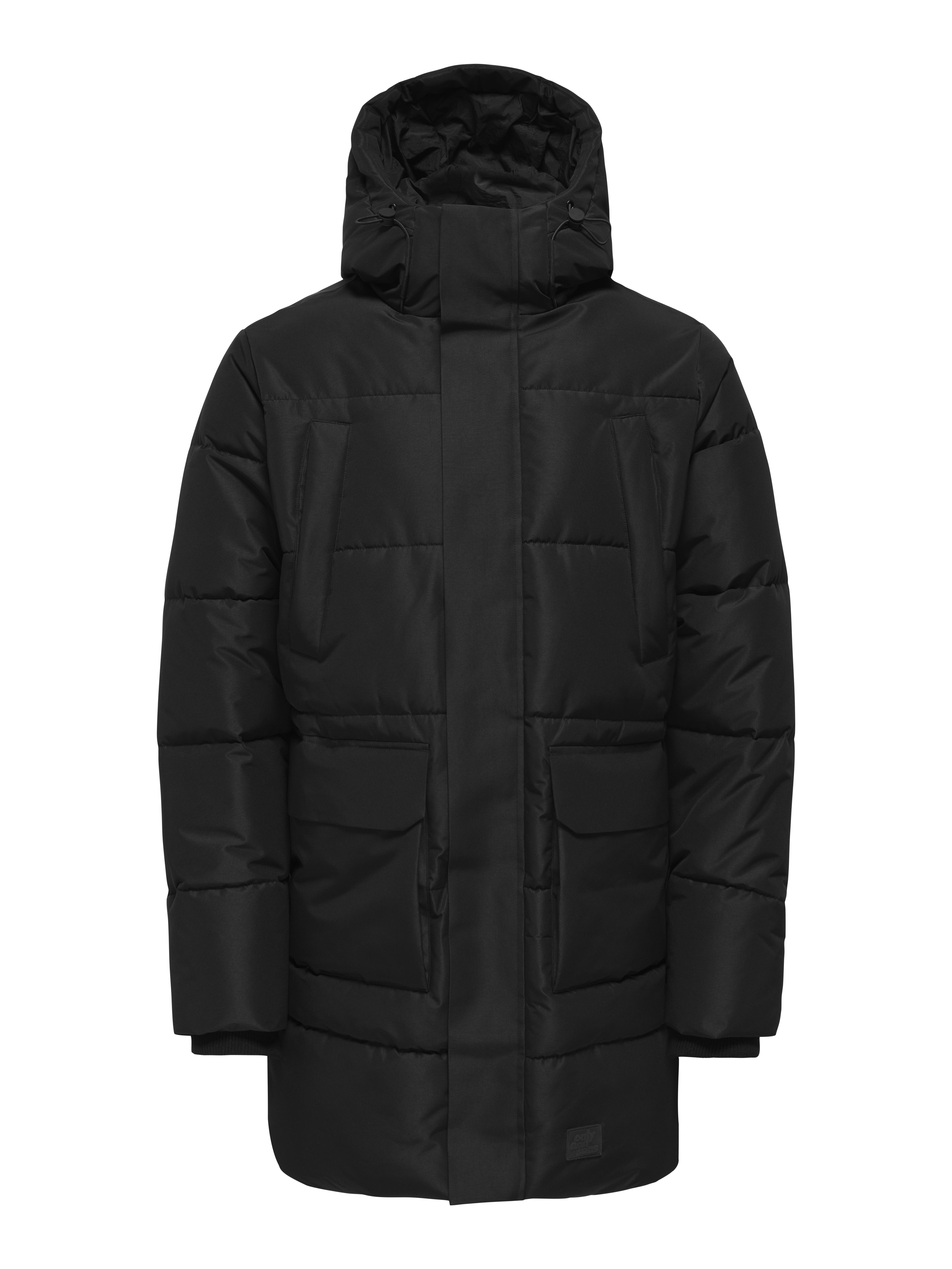 Only & Sons Herren Parka - Schwarz - S - Bild 4