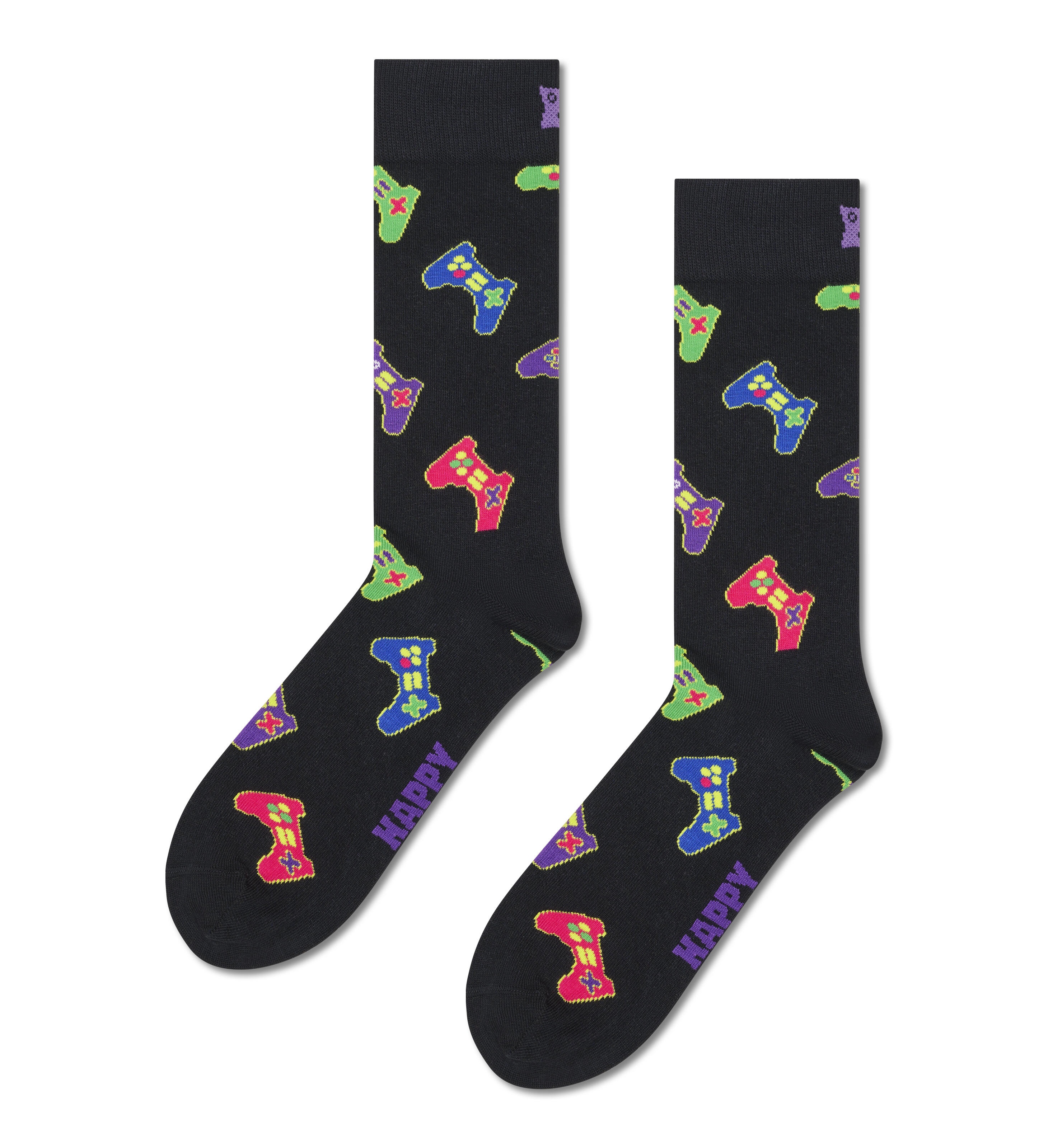 Happy Socks, Unisex, Socken, Controller Sock, Mehrfarbig, (Einzelpack, 41 - 46) - Bild 4