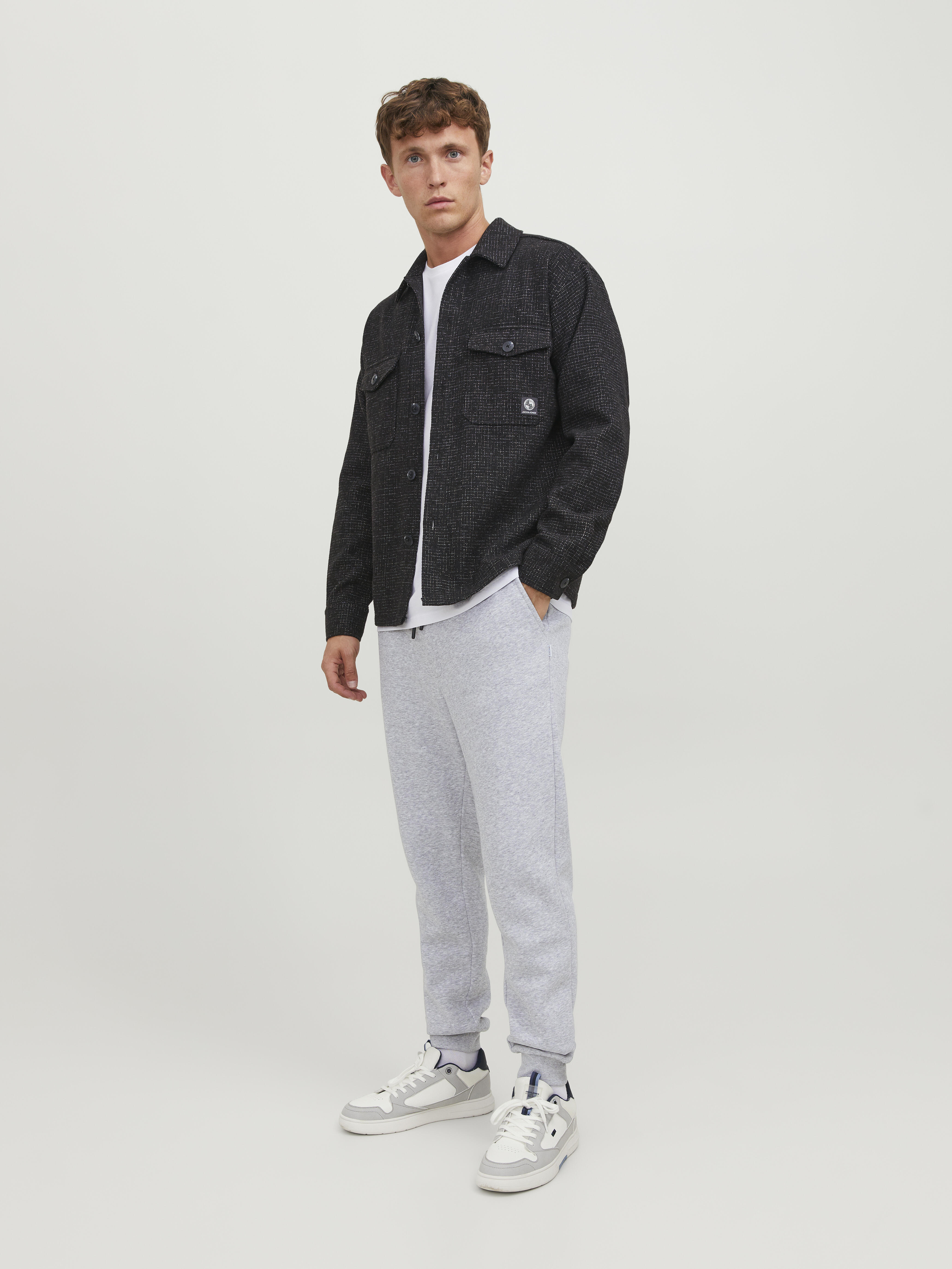 Jack & Jones Herren Grau Jogginghose Gordon Bradley - Bild 4