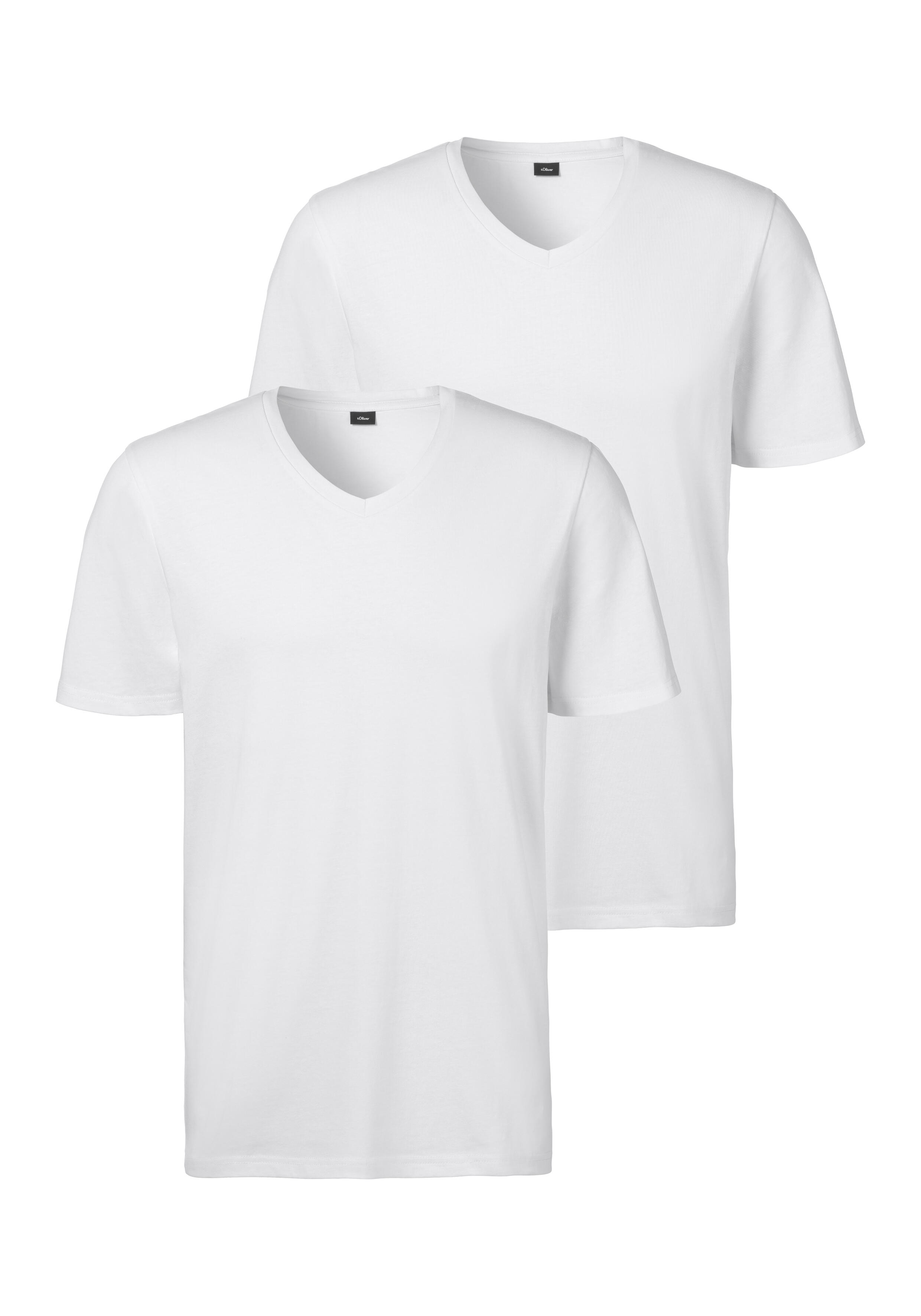 S.oliver Dessous, Wäsche & Bademode S.oliver Lm S.oliv V-Shirt 2X 2X Weiß - Gr. - S