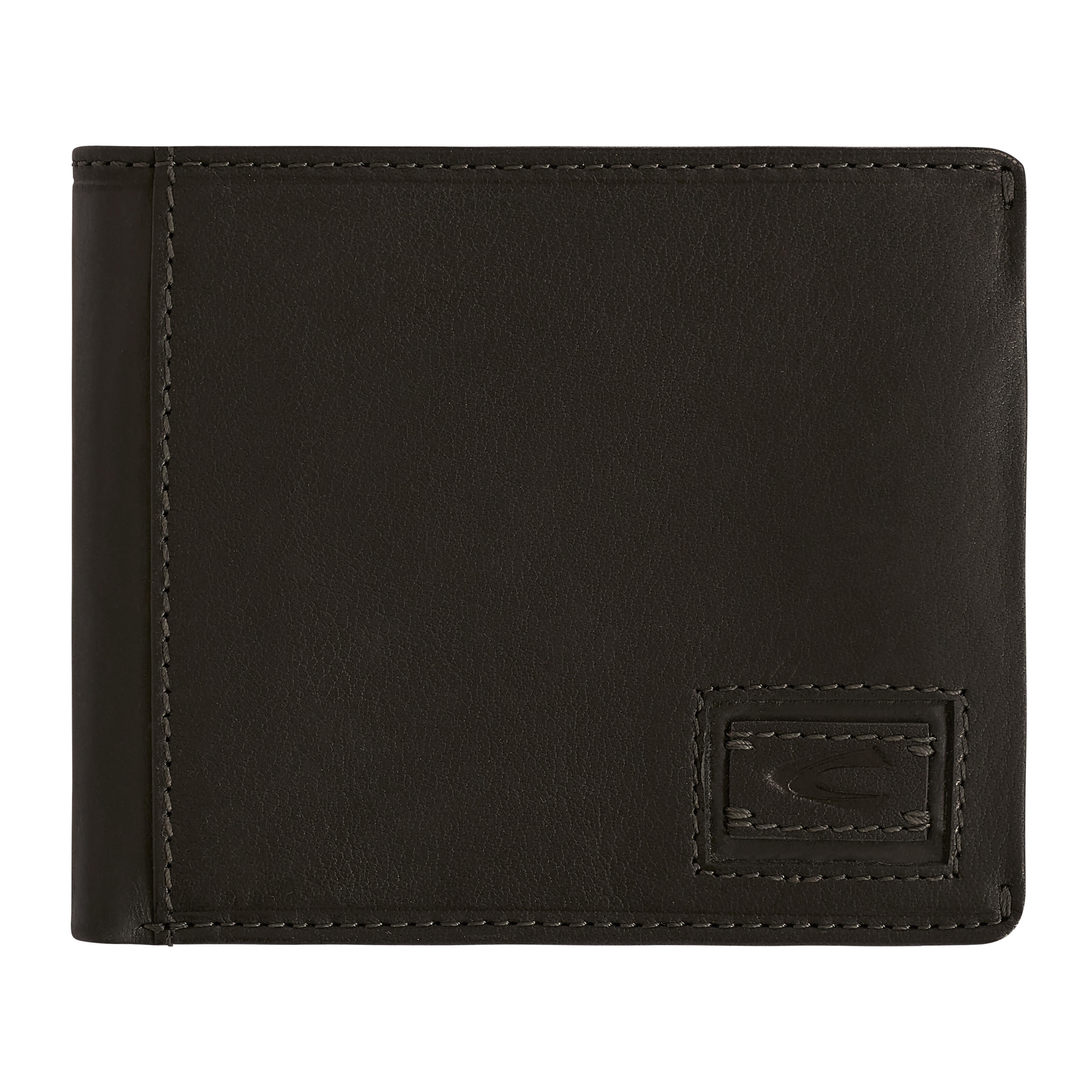 Camel Active Dust Horizontale Brieftasche aus Leder Schwarz - Bild 2