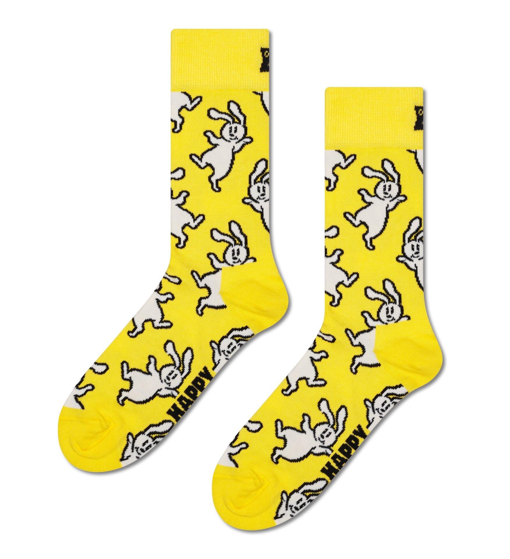 Happy Socks Gelb - Bunny Sock - Gr. - 38