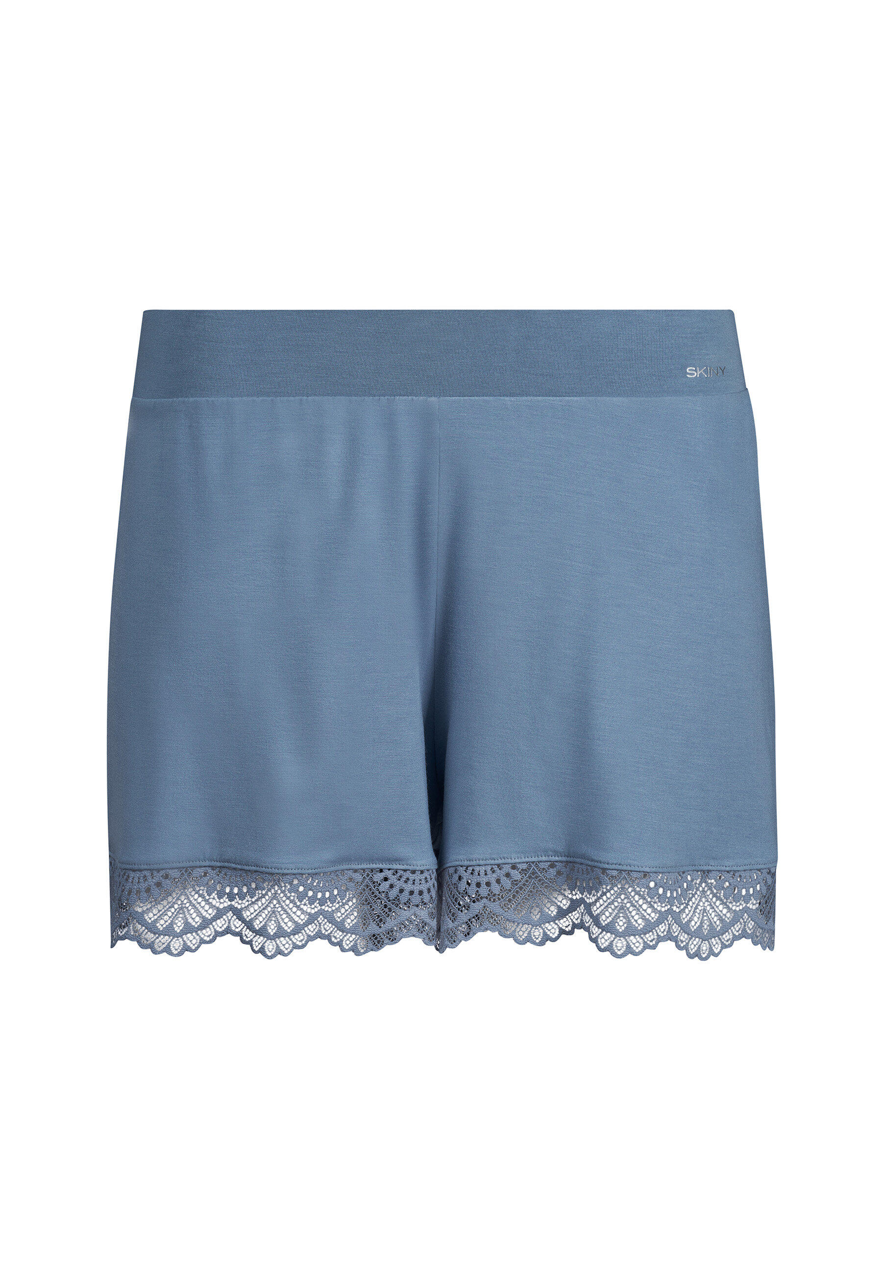 Skiny Damen - Shorts Night In Mix & Match Faded Denimblue - Gr. - 40