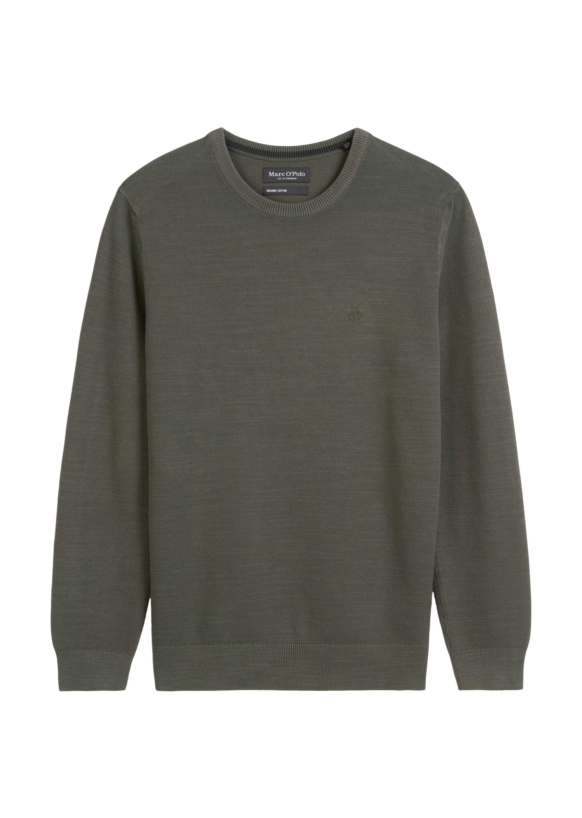 Marc O'polo Casual Braun - Pullover Aus Bio-Baumwoll-Piqué - Gr. - Xxl