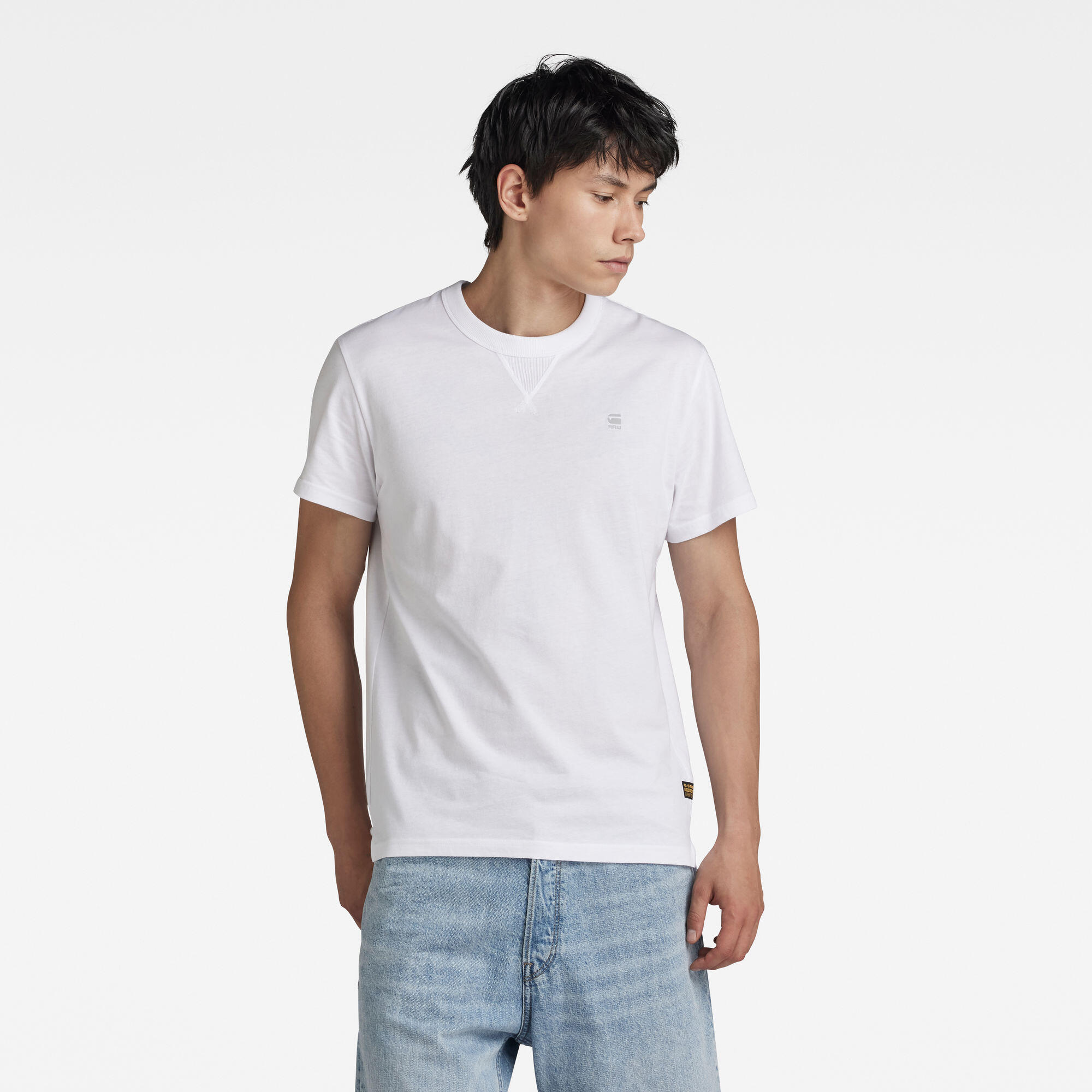 G-Star Herren Weiß T-Shirt Nifous - Bild 2