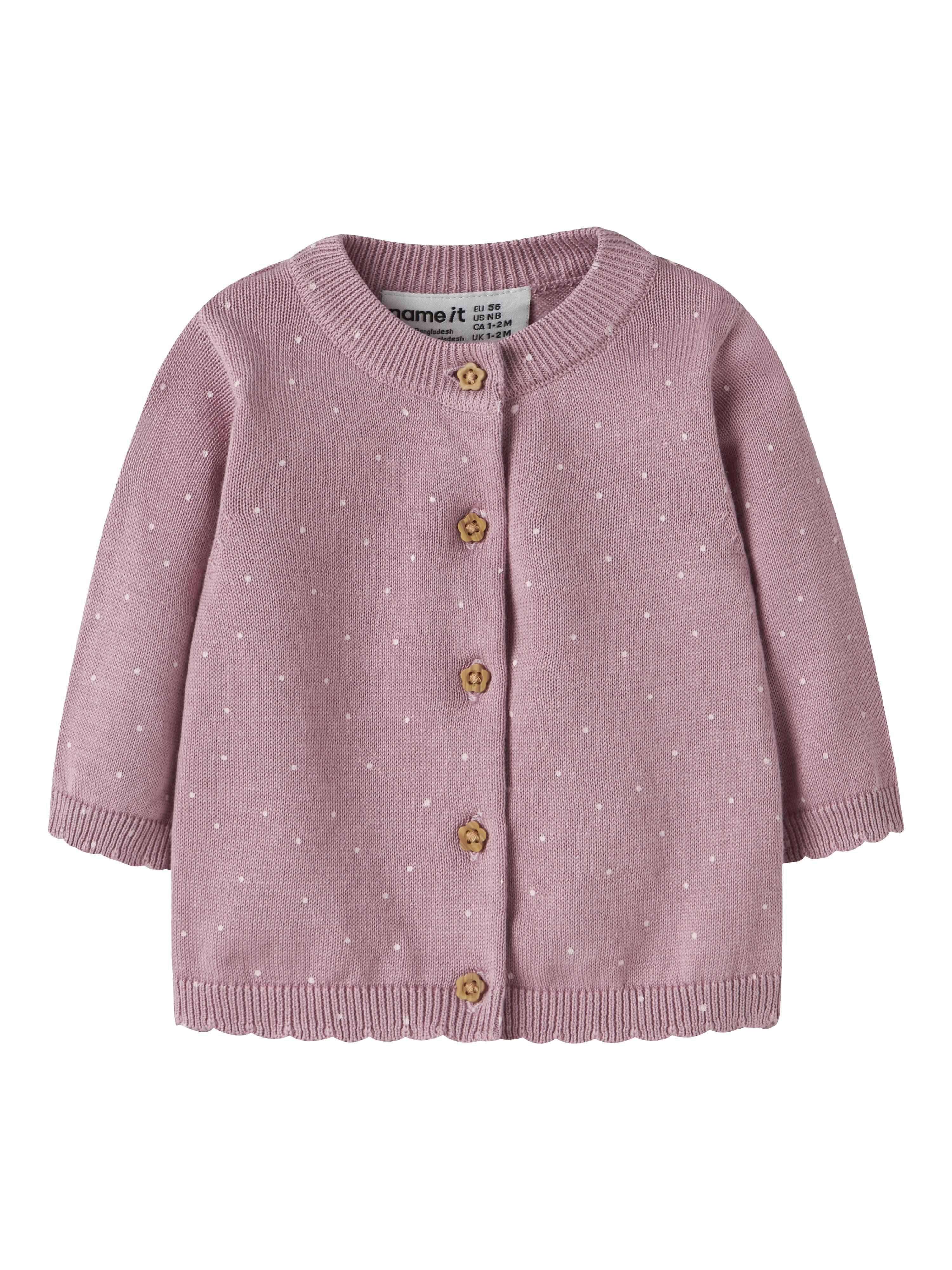 Tchibo Lila - Name It Strickjacke - Baby - Gr. 80 - Bild 2