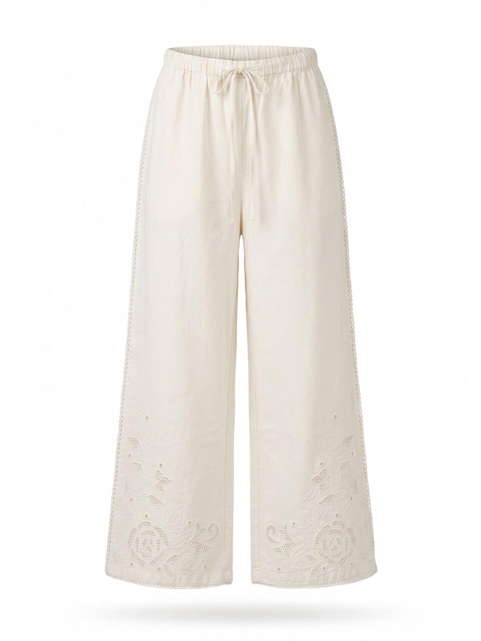 Mango - Hose Daria - 02/Offwhite - Gr. - S