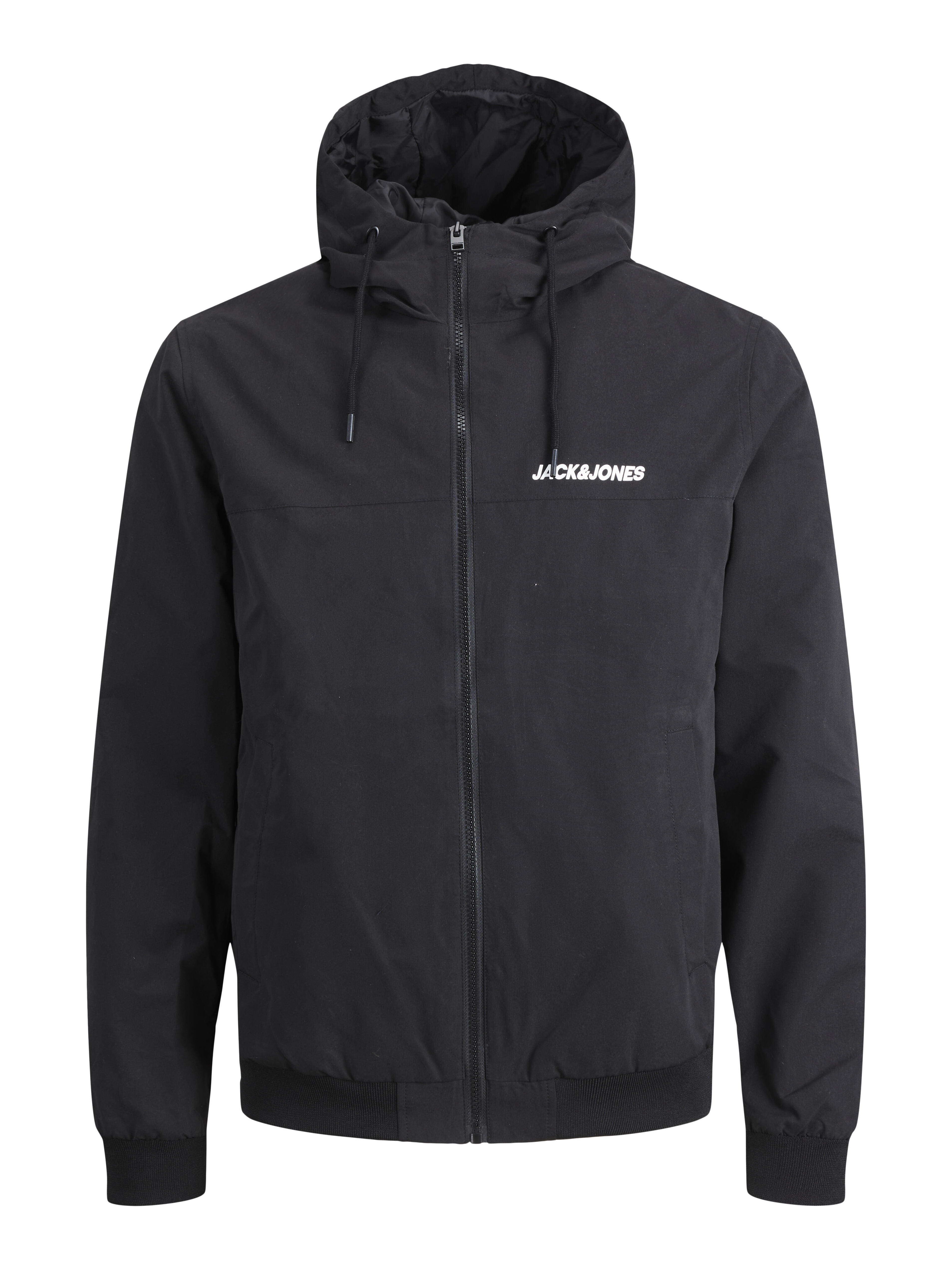 Jack & Jones Herren Schwarz Jacke Rush Bomber Noos - Bild 4