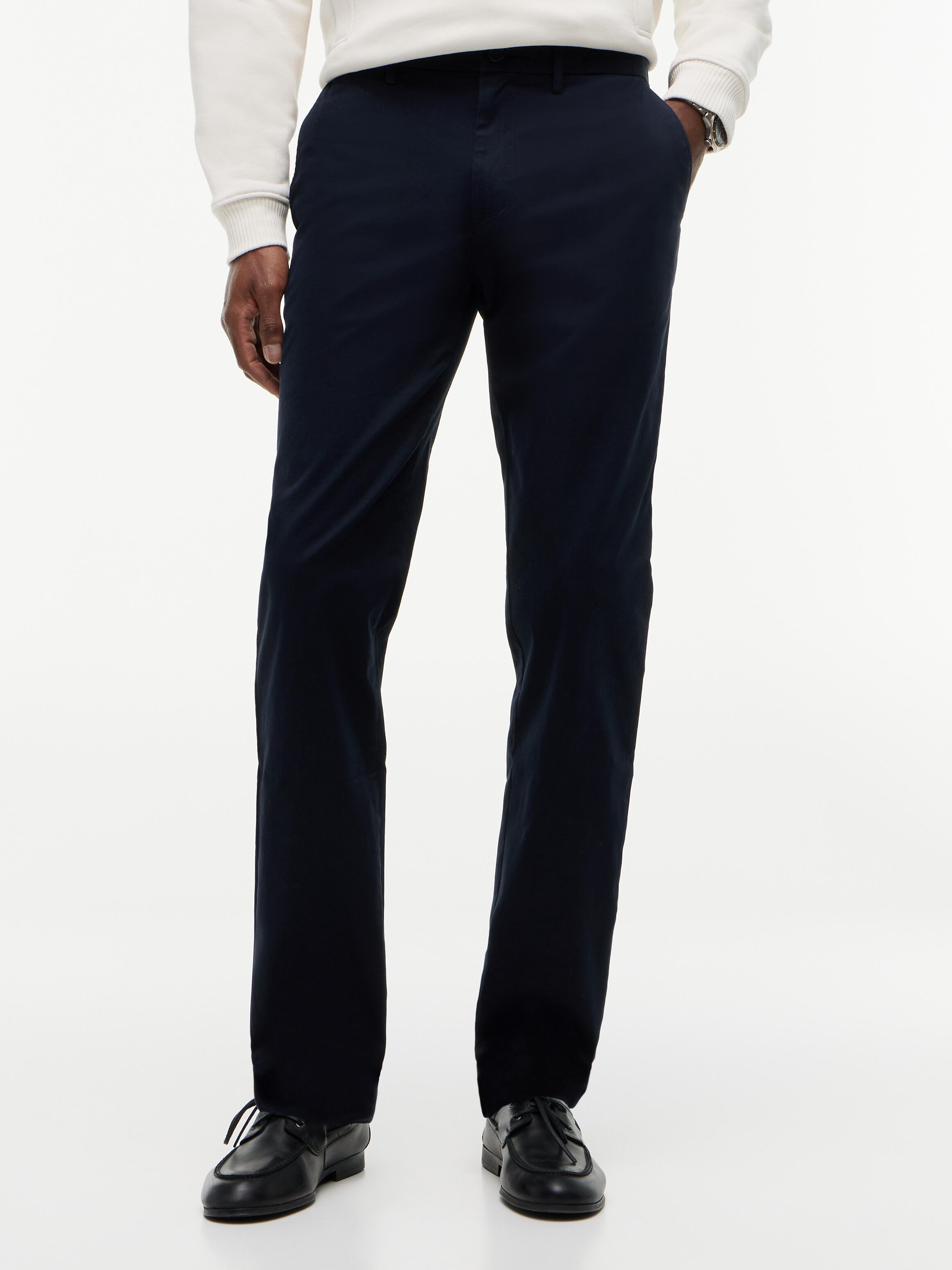 Tommy Hilfiger Blau "Chino Denton 1985 Pima Co" Straight Fit - Image 3