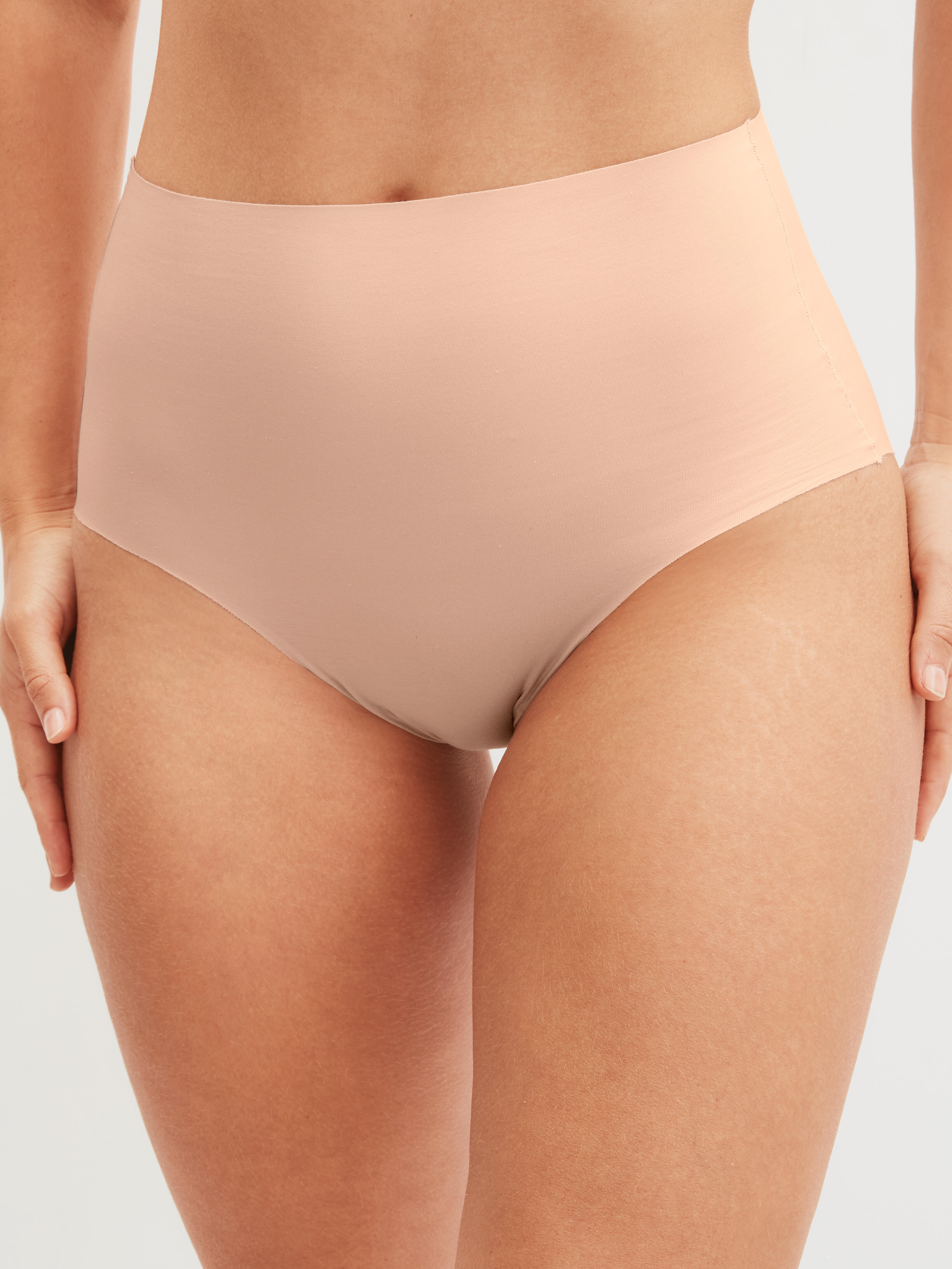 Calida Damen Beige Natural Skin Seamless High-Waist Brief X-Small - Bild 3