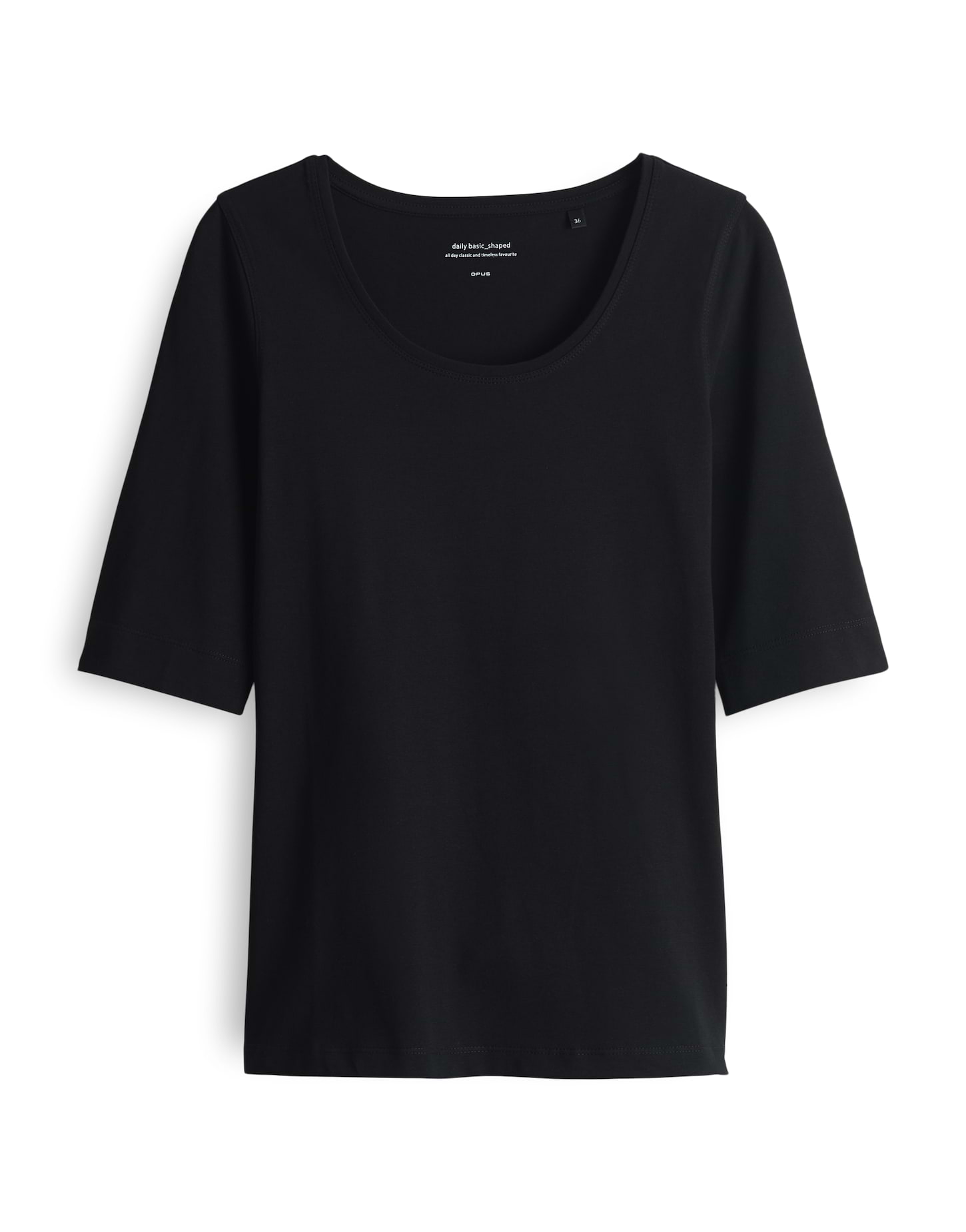 Opus Damen T-Shirts Schwarz Gr. 40 - Bild 3
