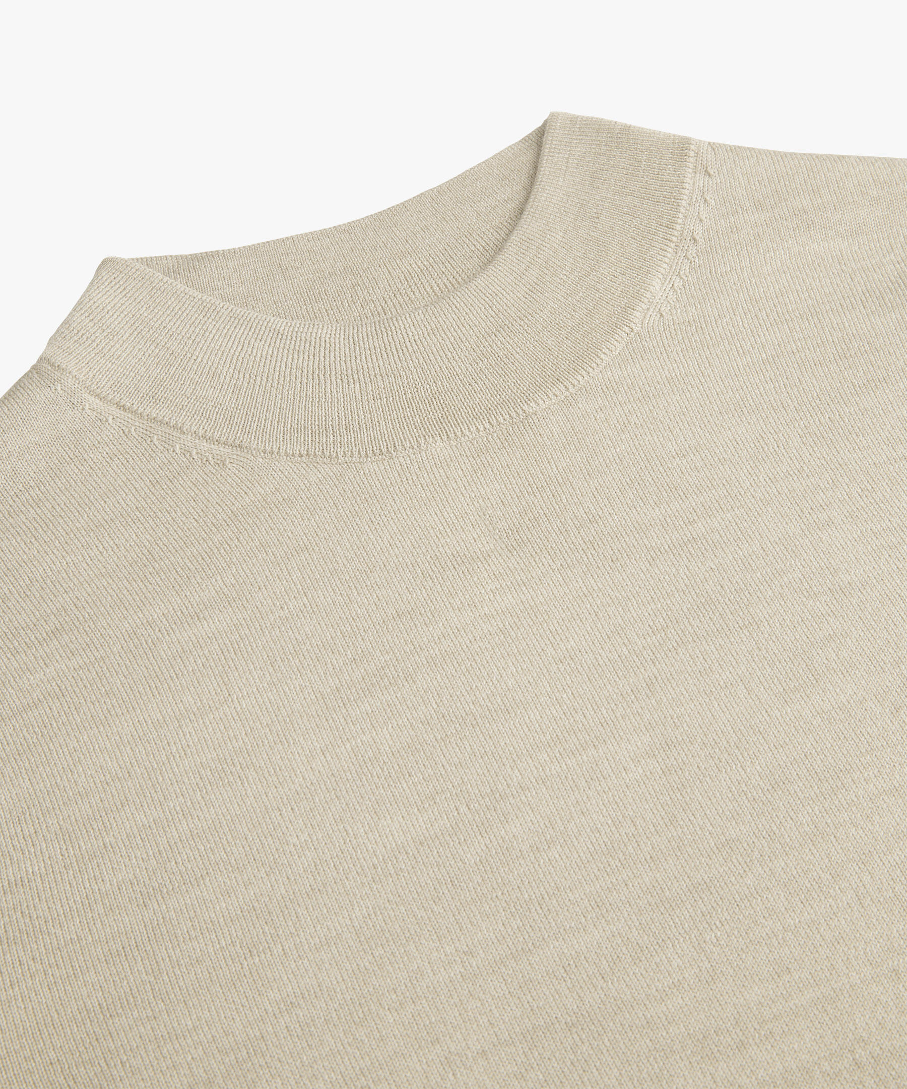 Profuomo Beige - R Merino Stehkragen - Gr. - Xxl