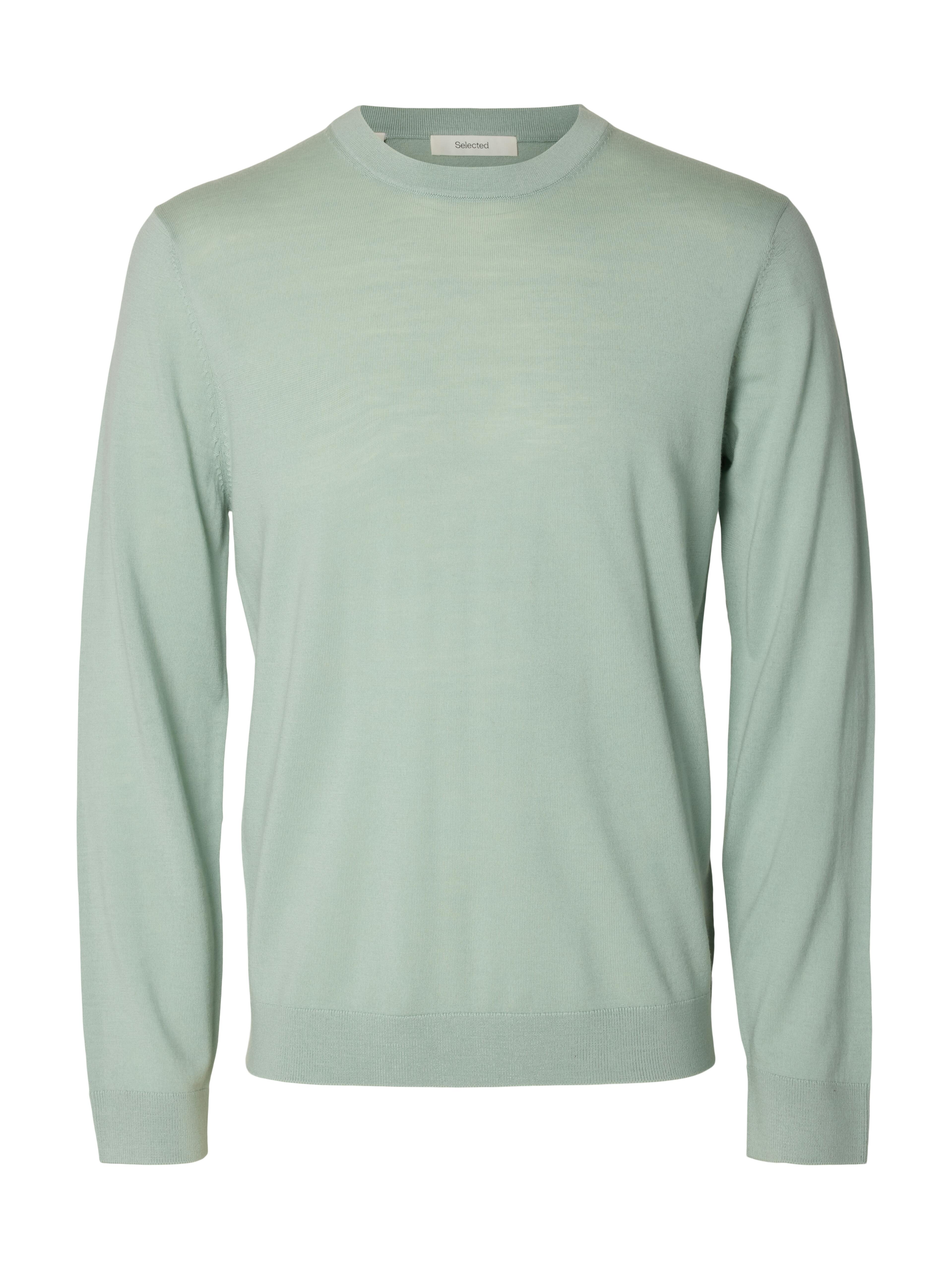 Selected Homme Herren Pullover Wolle Gr. XL Mint - Bild 2