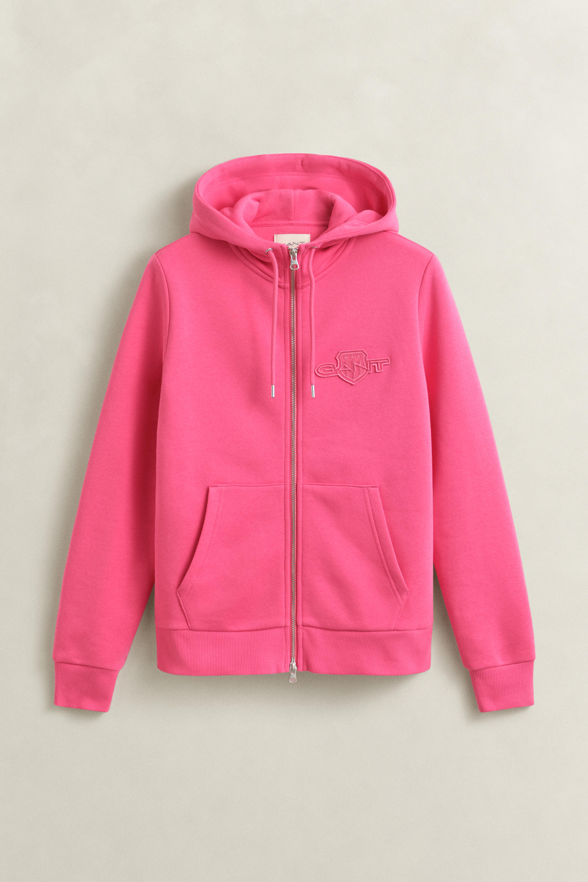 Gant Damen - Tonal Shield Sweatjacke - Gr. - M