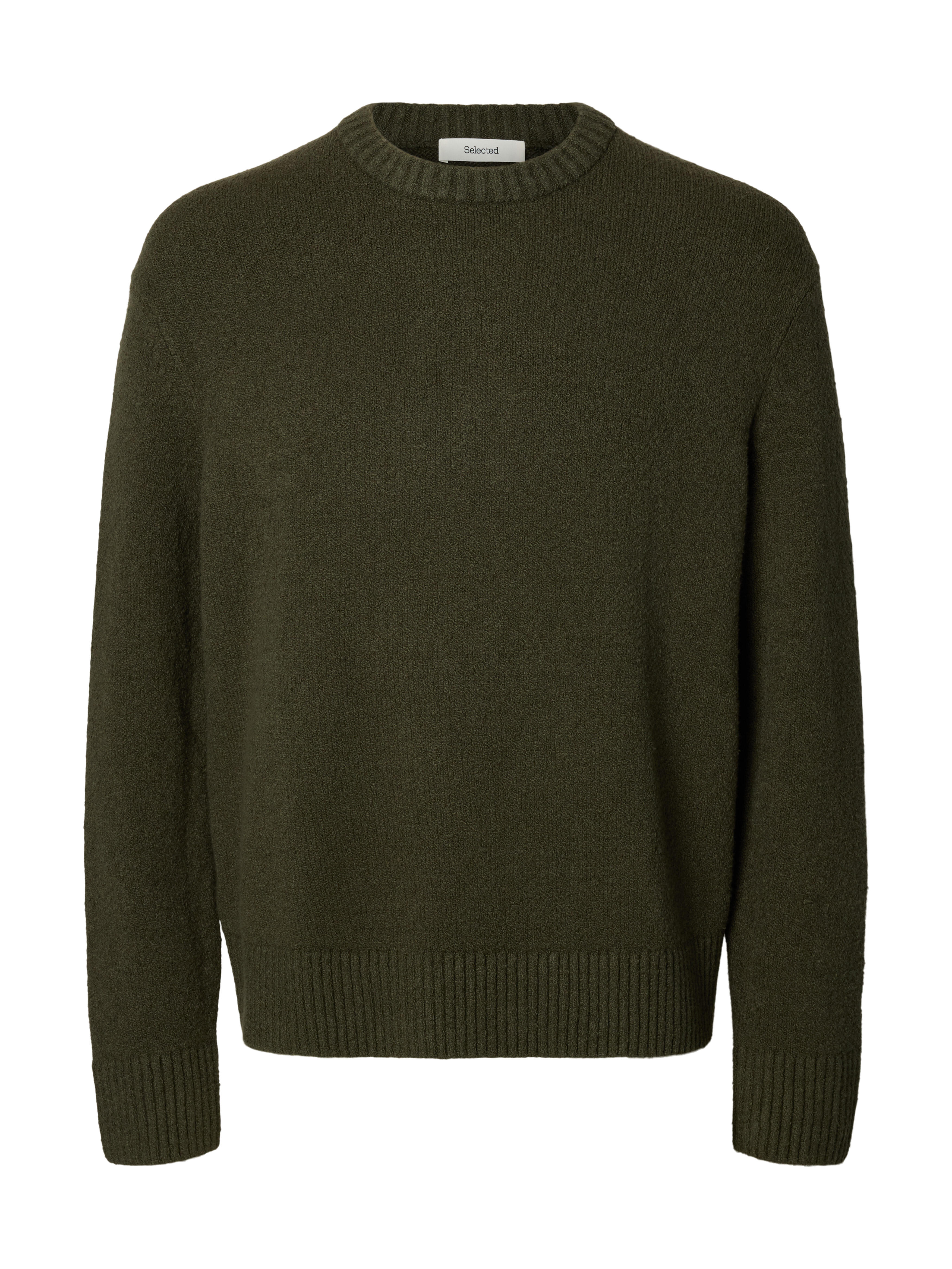 Selected Herren Pullover Grün Gr. Mittel - Bild 4
