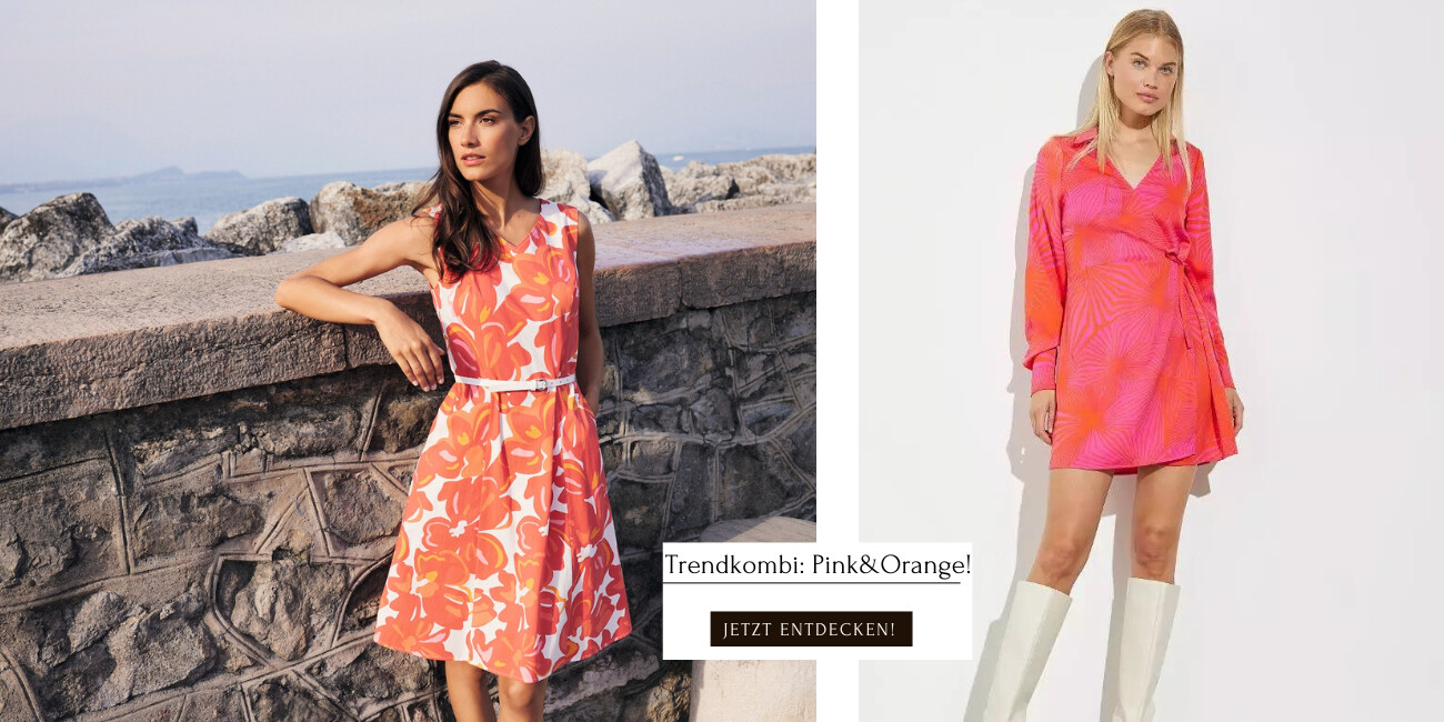 Trendkombi:  Pink&Orange