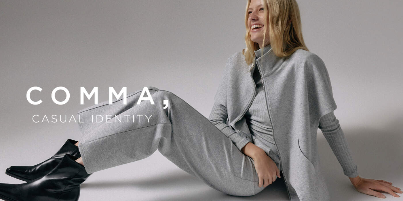 Zeitlos in Grau mit comma ci