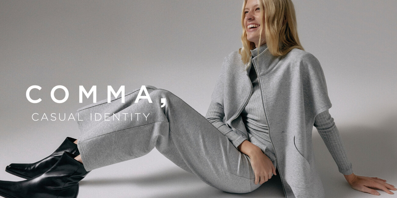 Zeitlos in Grau mit comma ci