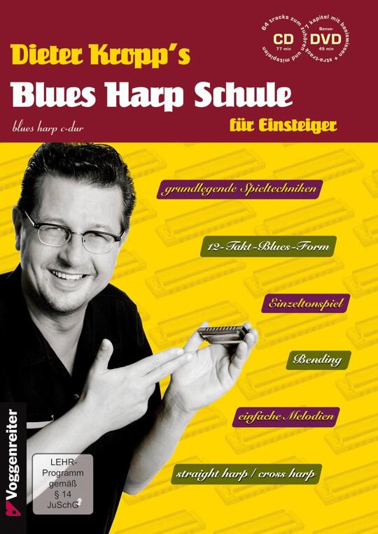 Blues Harp Schule | Kropp, Dieter