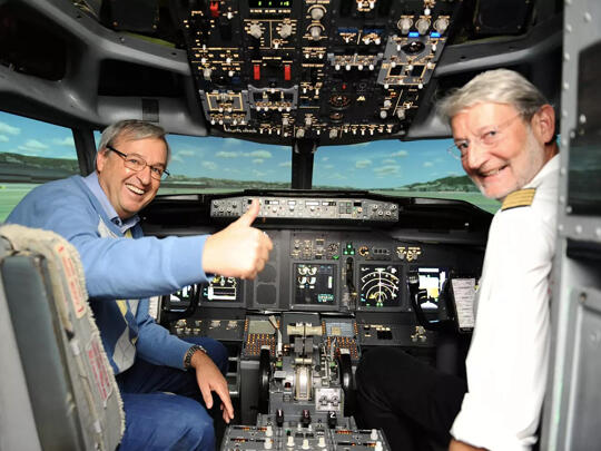 Gutschein: Flugsimulator Boeing 737-800 NG Fixed-Base