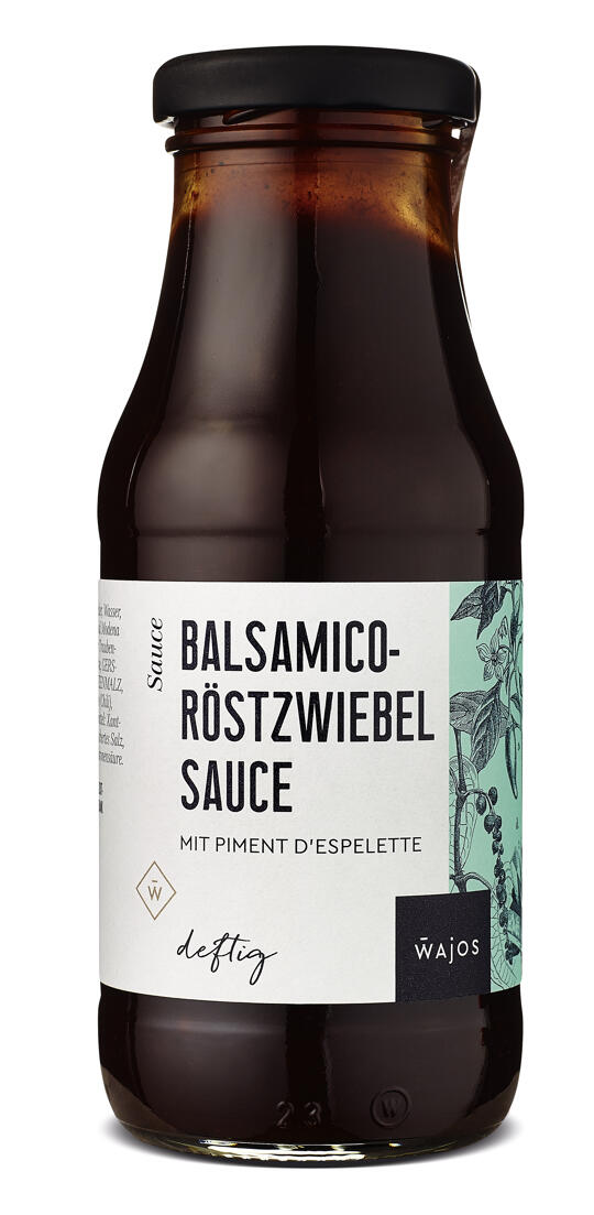 Balsamico Röstzwiebel Sauce mit Piment d´ Espelette 245ml