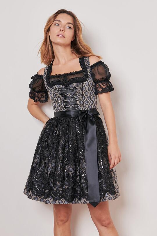 Dirndl - LONIE - Krüger Madl - inkl. Spitzenschürze - 50 cm - 418166-050-0004