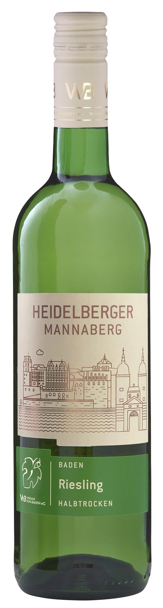 Heidelberger Mannaberg Riesling halbtrocken 2021