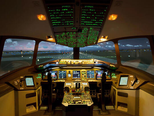 Gutschein: Boeing 777 Flugsimulator
