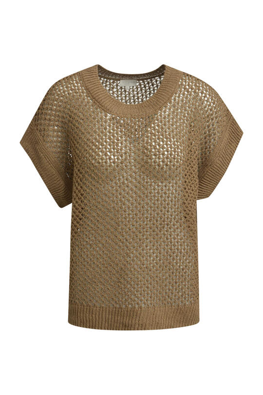 1/2 sleeve pullover with oversized passform