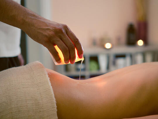 Gutschein: Candle-Oil-Massage
