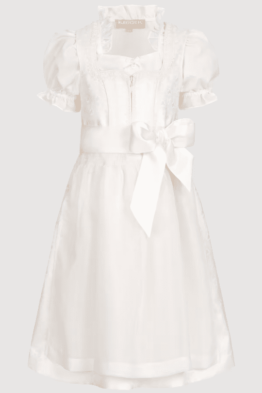 Kinderdirndl ALKE - Krüger Kids - 412564-100-0002 - Taufkleid