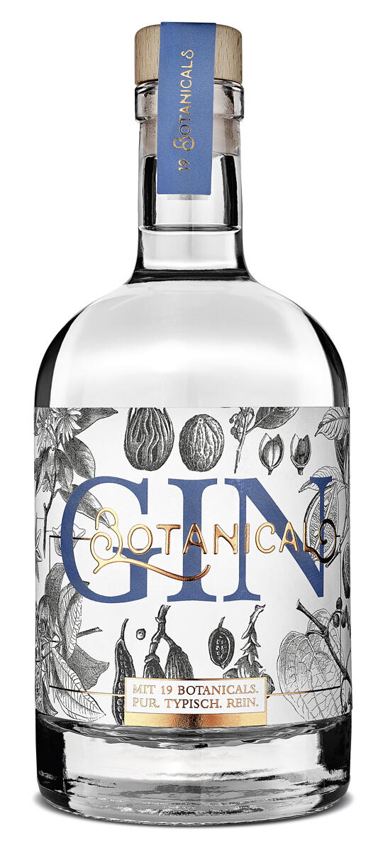 BOTANICAL GINMIT 19 BOTANICALS. PUR. TYPISCH. REIN