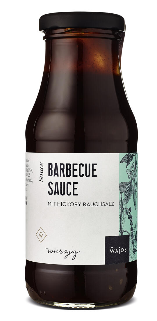 Barbecue Sauce mit Hickory Rauchsalz 245ml
