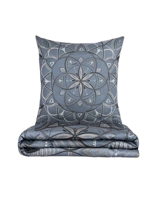 Biber-Bettwäsche Blue Heaven - indiblau