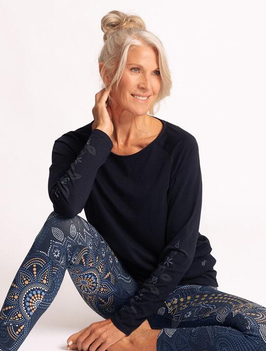 Longsleeve Shirt Priya - indiblau