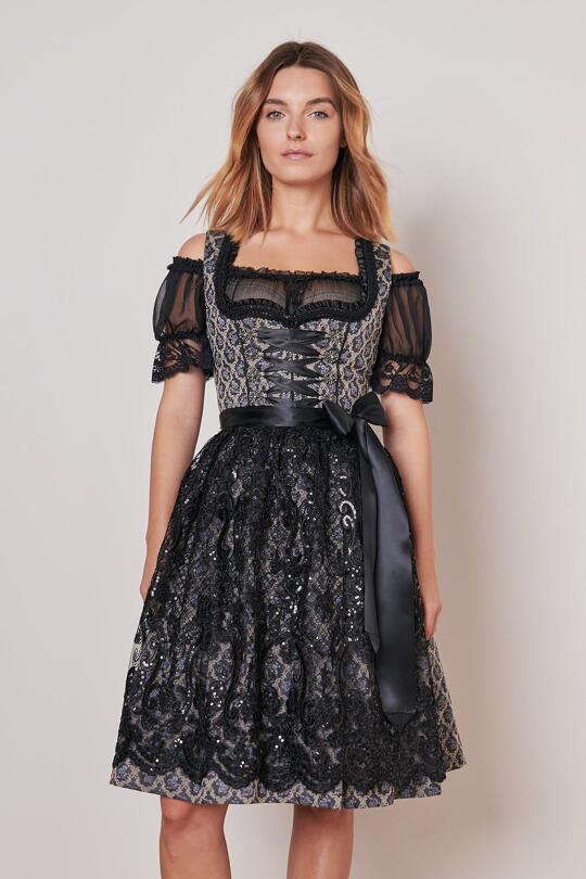 Dirndl - LONIE - Krüger Madl - inkl. Spitzenschürze - 60 cm - 418166-060-0004