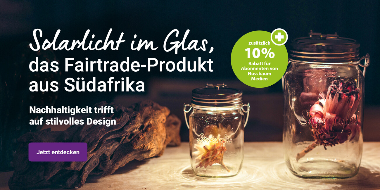 Nachhaltiges Licht für dein Zuhause!
